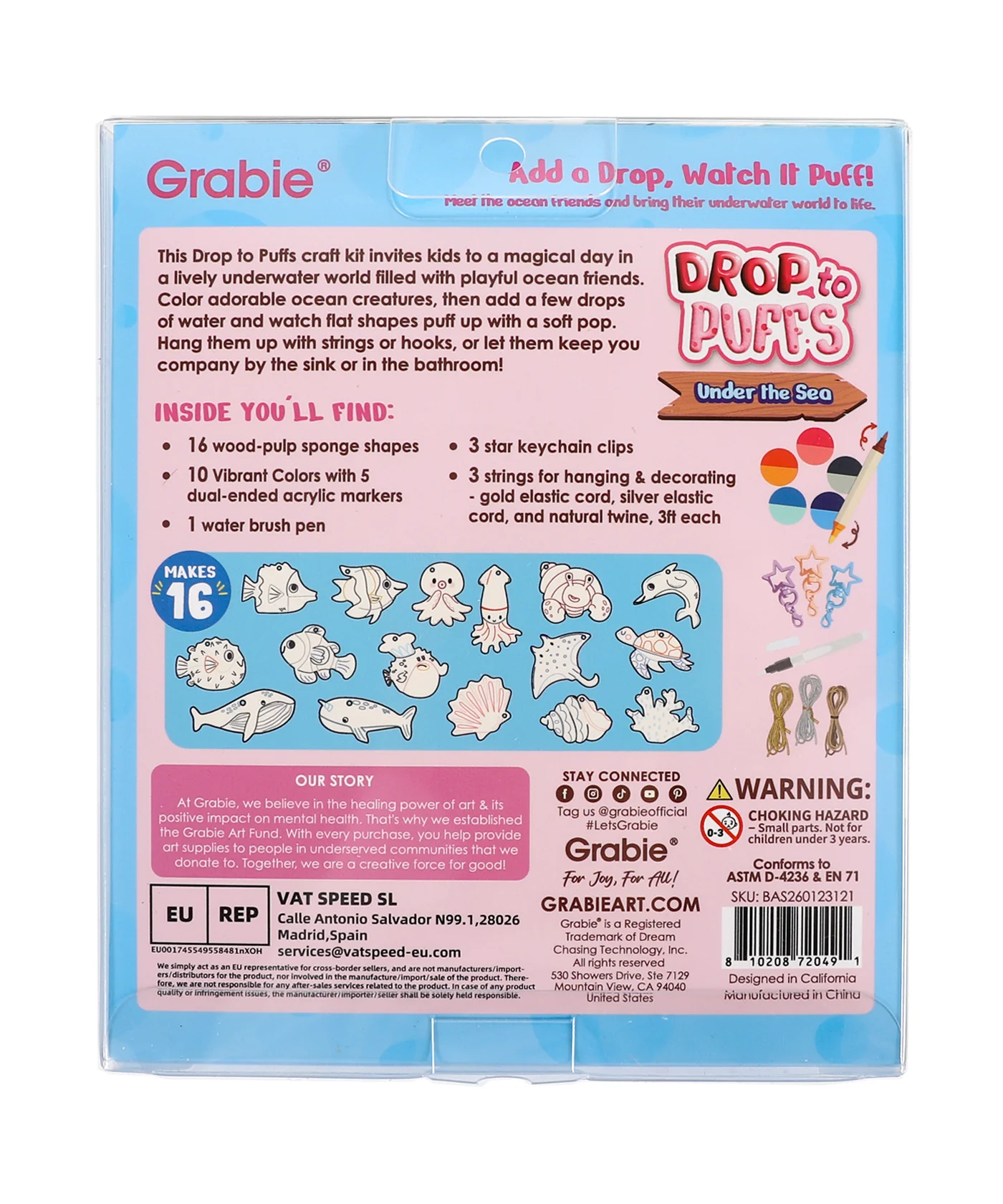 Drop to Puff 3D Sponge Art Kit - Image 19