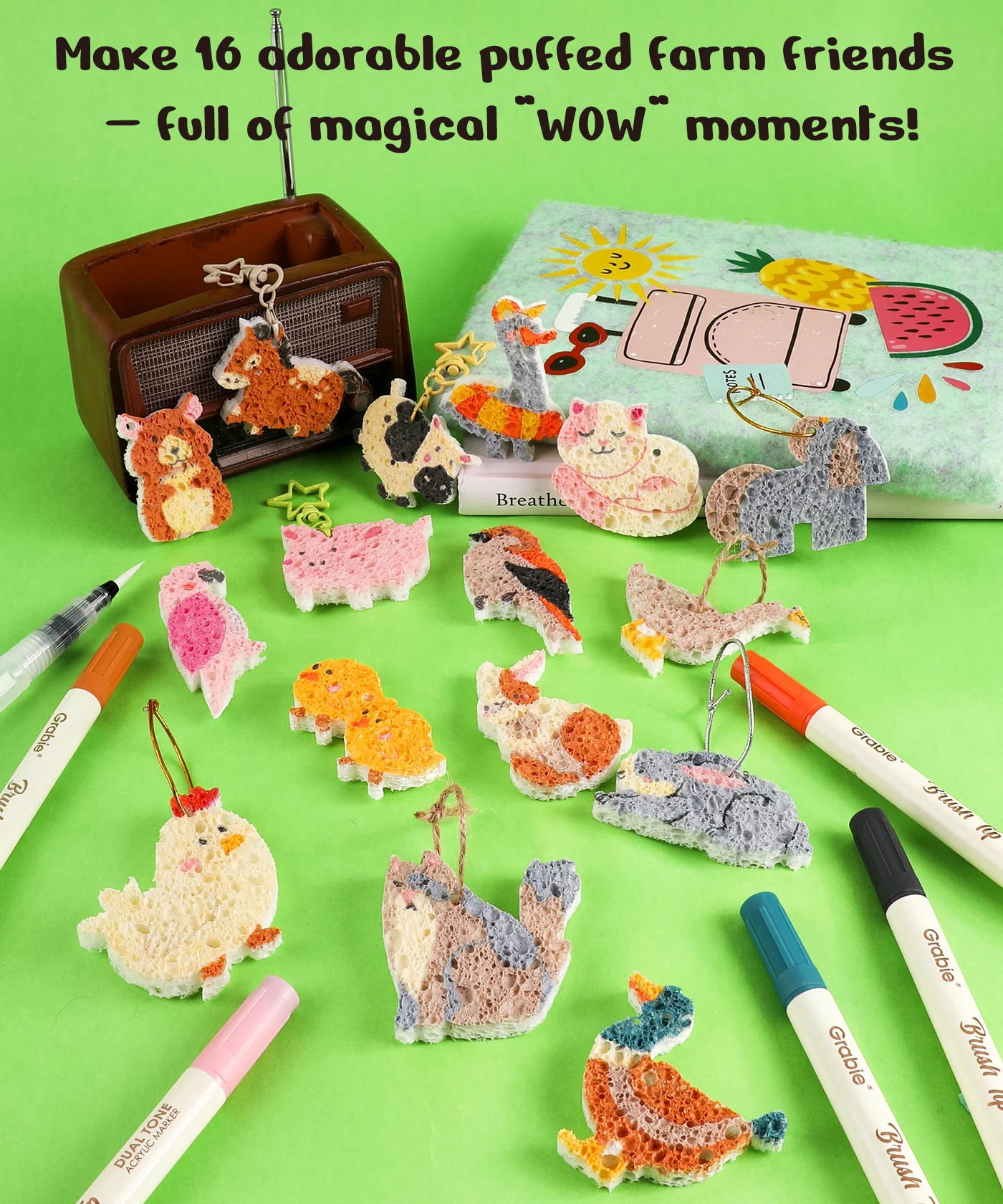 Drop to Puff 3D Sponge Art Kit - Image 8