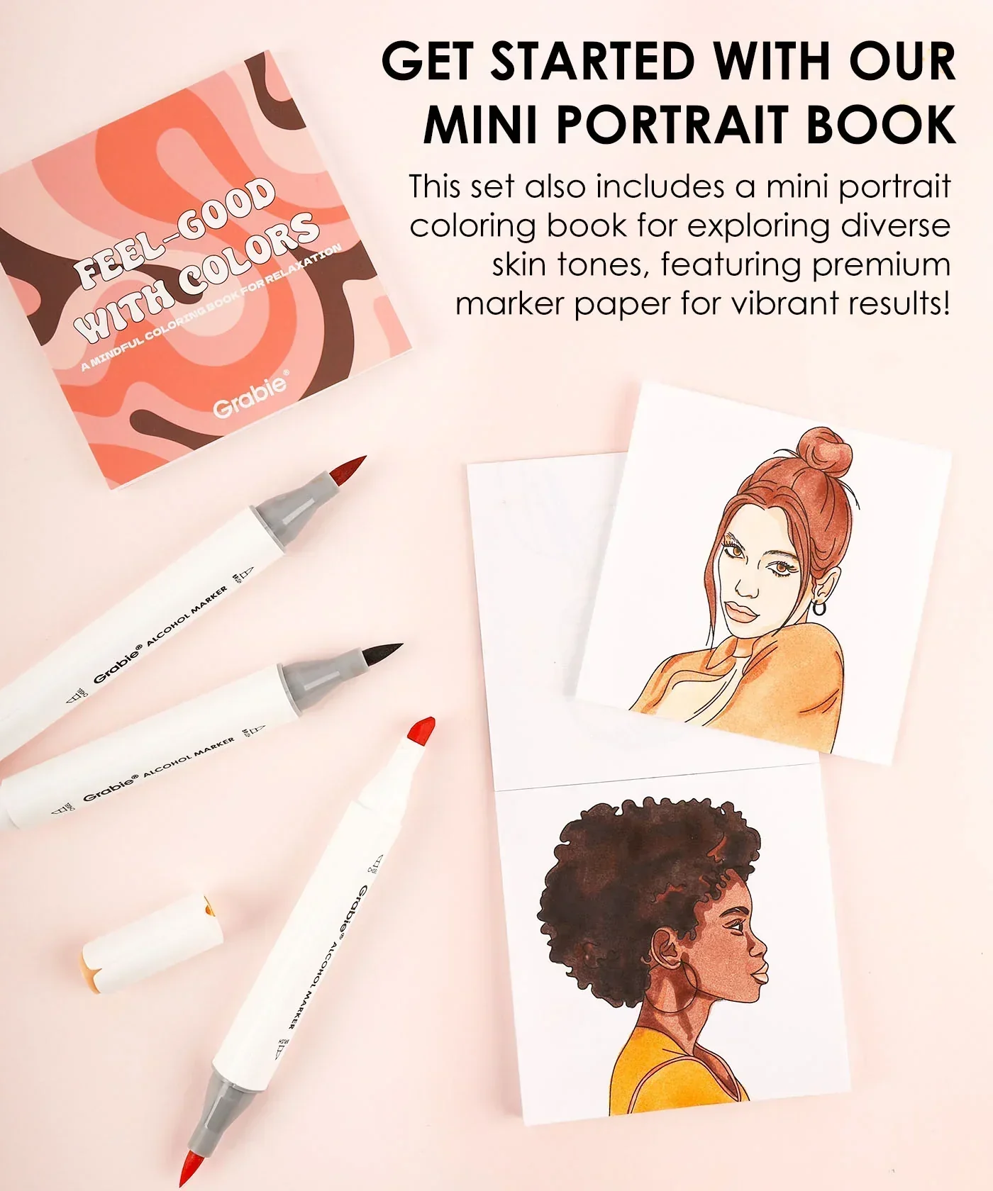 Dual-Tip Skin Tone Alcohol-Based Marker Set of 36 - Image 6