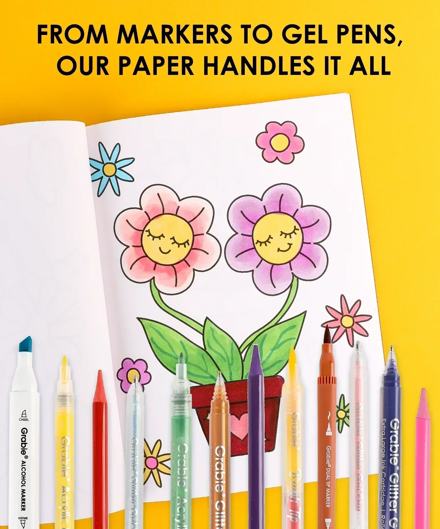 30 Sheets Feel Good with Color Easy Coloring Book - Image 5