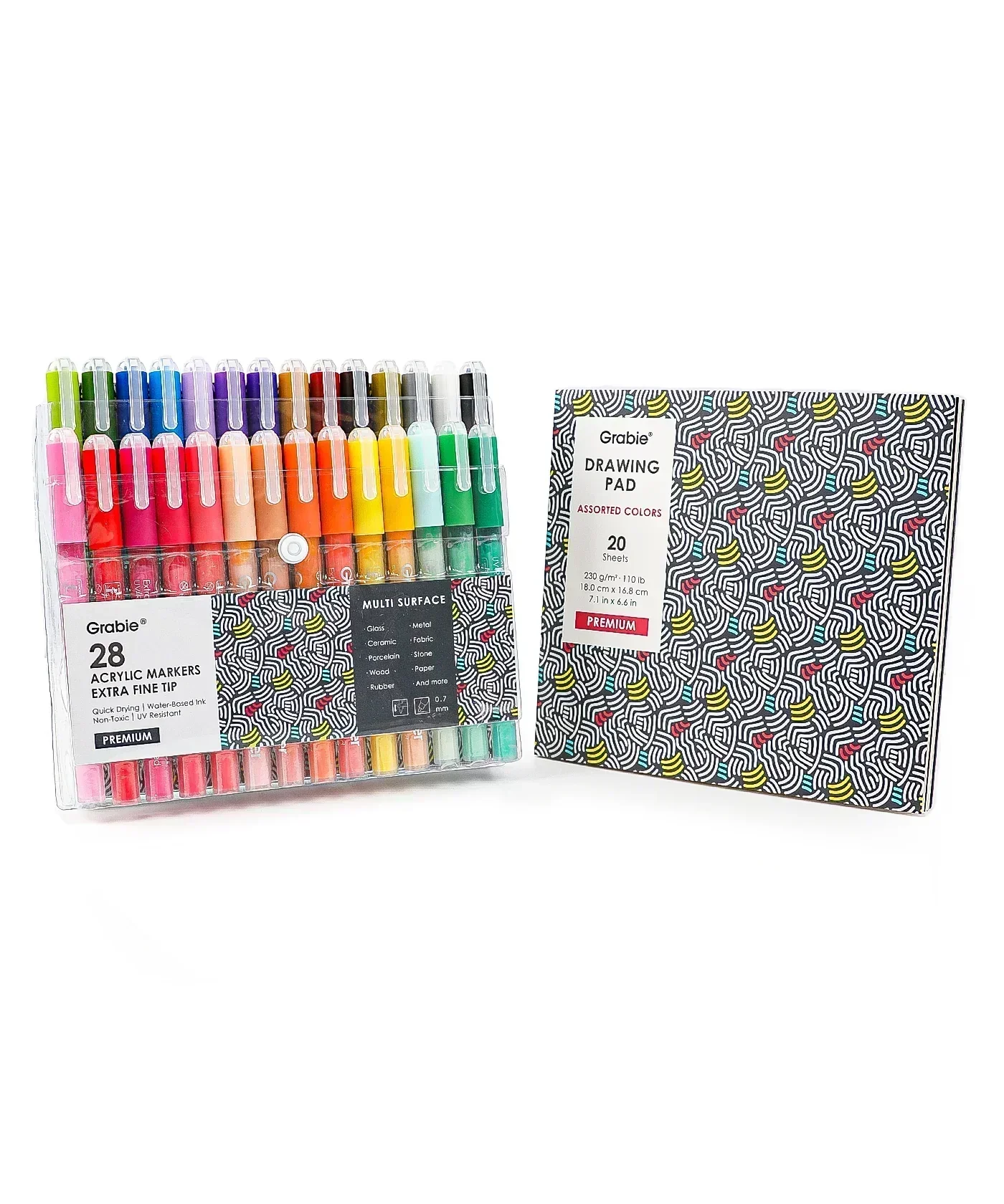 Extra Fine Tip Acrylic Paint Marker Set of 28 - Image 11