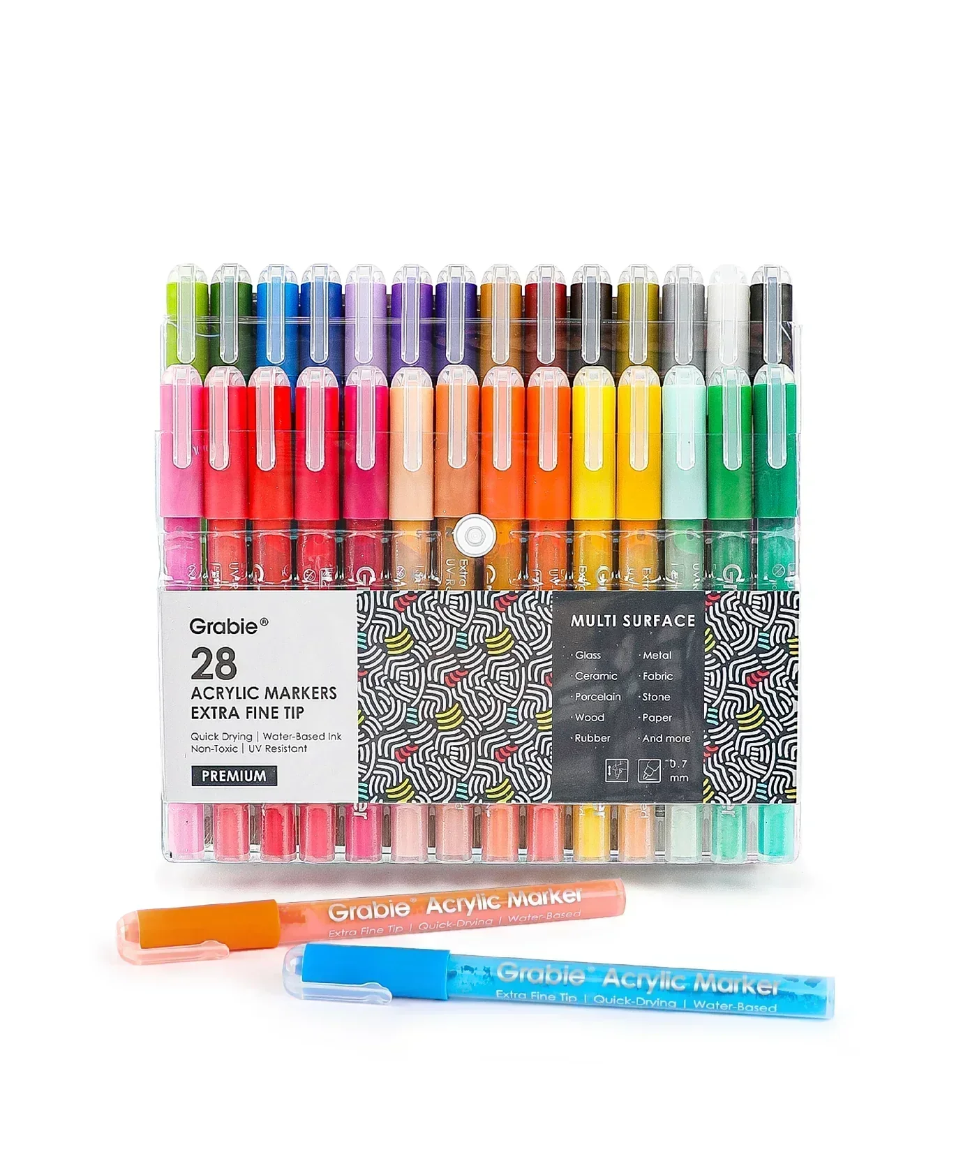 Extra Fine Tip Acrylic Paint Marker Set of 28 - Image 13
