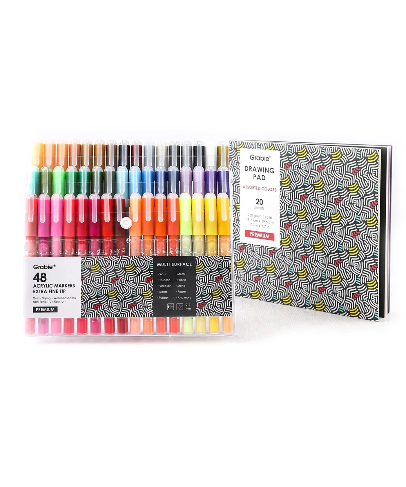 Extra Fine Tip Acrylic Paint Marker Set of 48 - Image 11