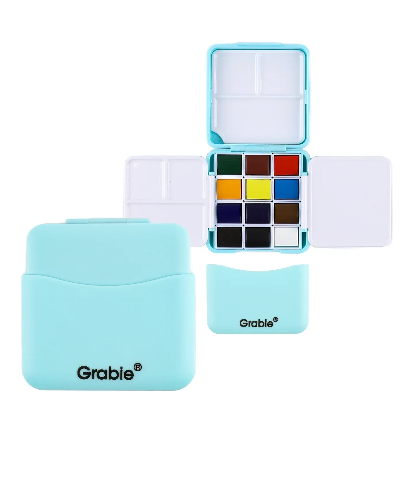 Foldable Watercolor Pocket Set of 12 - Forest Colors - Image 9
