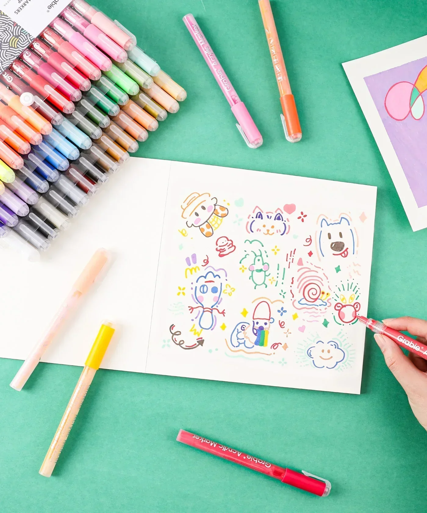 Grabie Acrylic Paint Marker Set - Image 11