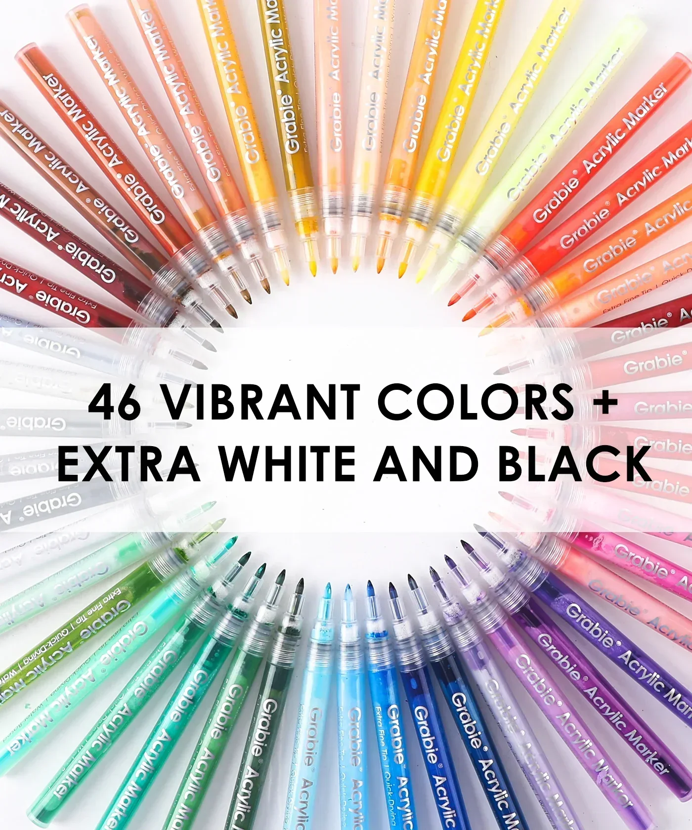 Grabie Acrylic Paint Marker Set - Image 7