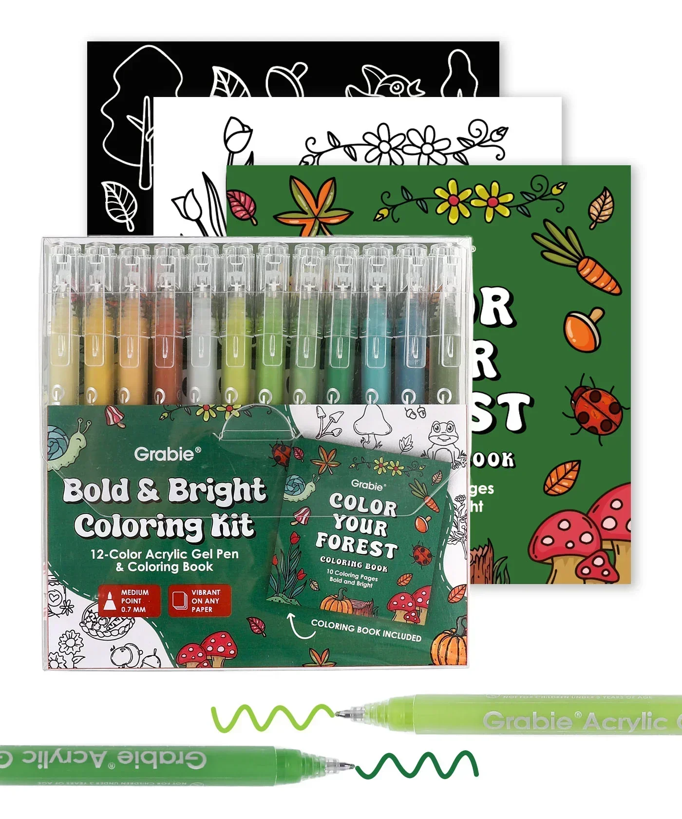 Bold & Bright Coloring Kit - Image 13
