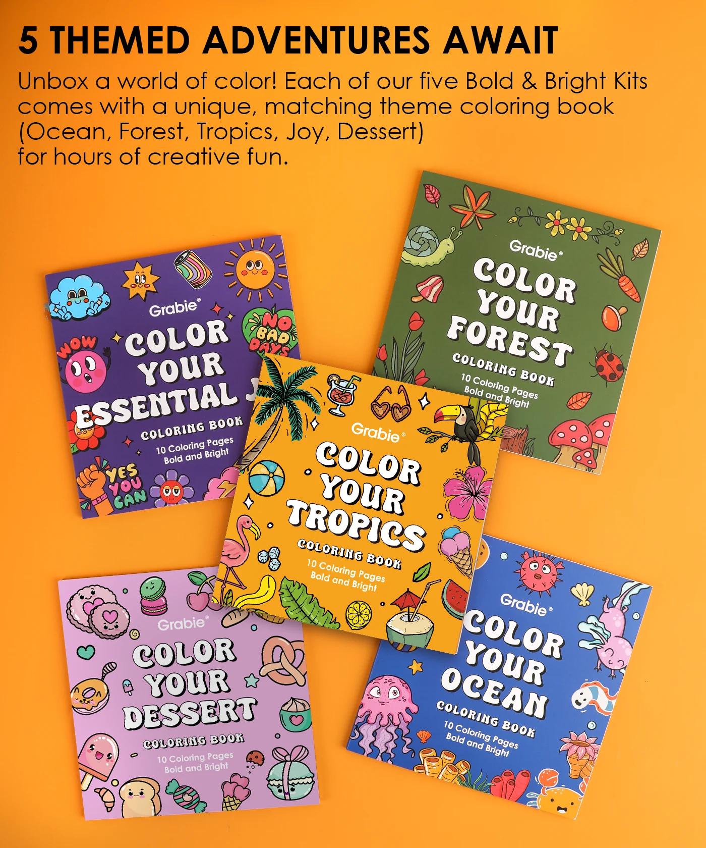 Bold & Bright Coloring Kit - Image 7