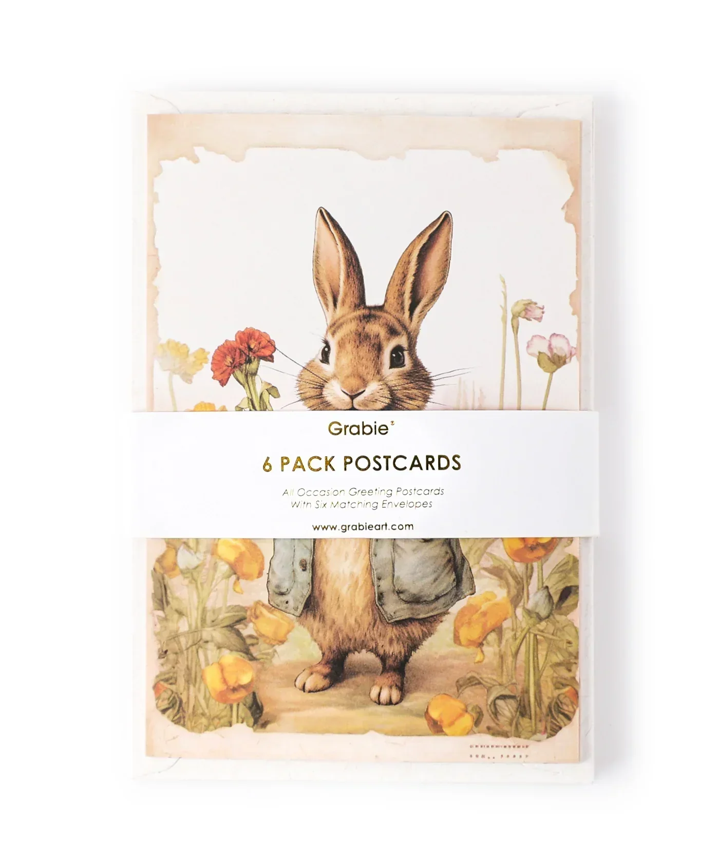 Grabie Exclusive 6 Pack Postcards With 6 Matching Envelopes - Image 12