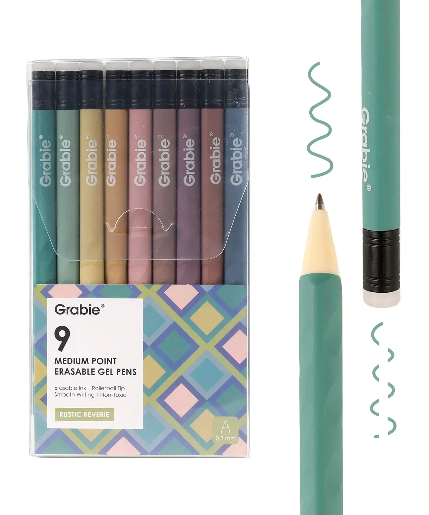 Medium Point Erasable Gel Pen Set - Image 12