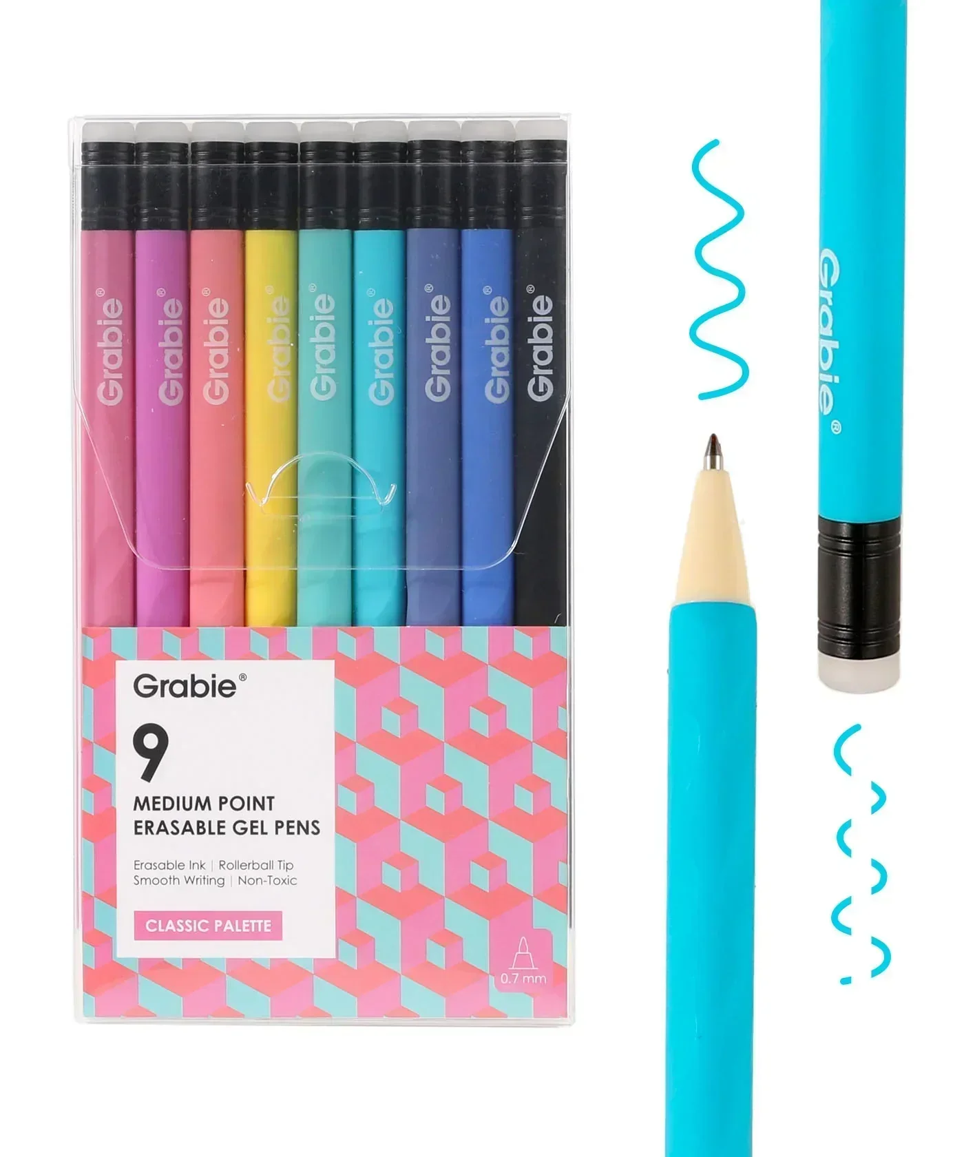 Medium Point Erasable Gel Pen Set - Image 9