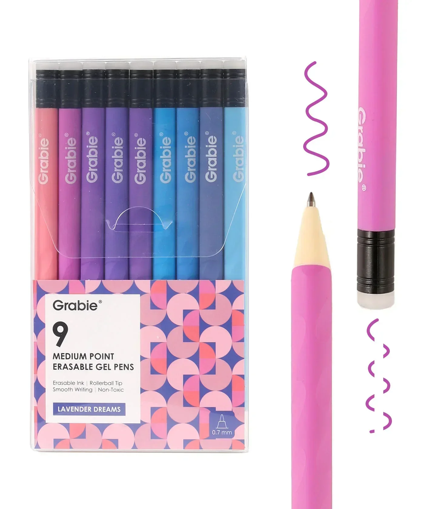 Medium Point Erasable Gel Pen Set - Image 11