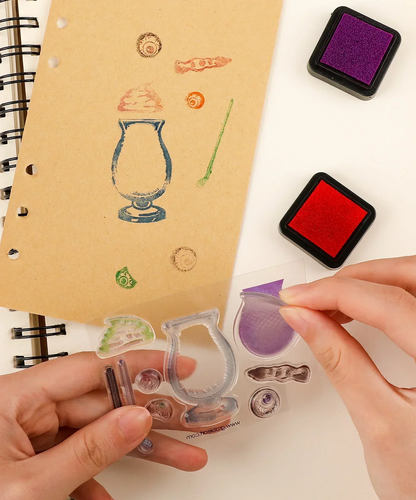 Happy Halloween Clear Photopolymer Stamps - Image 4