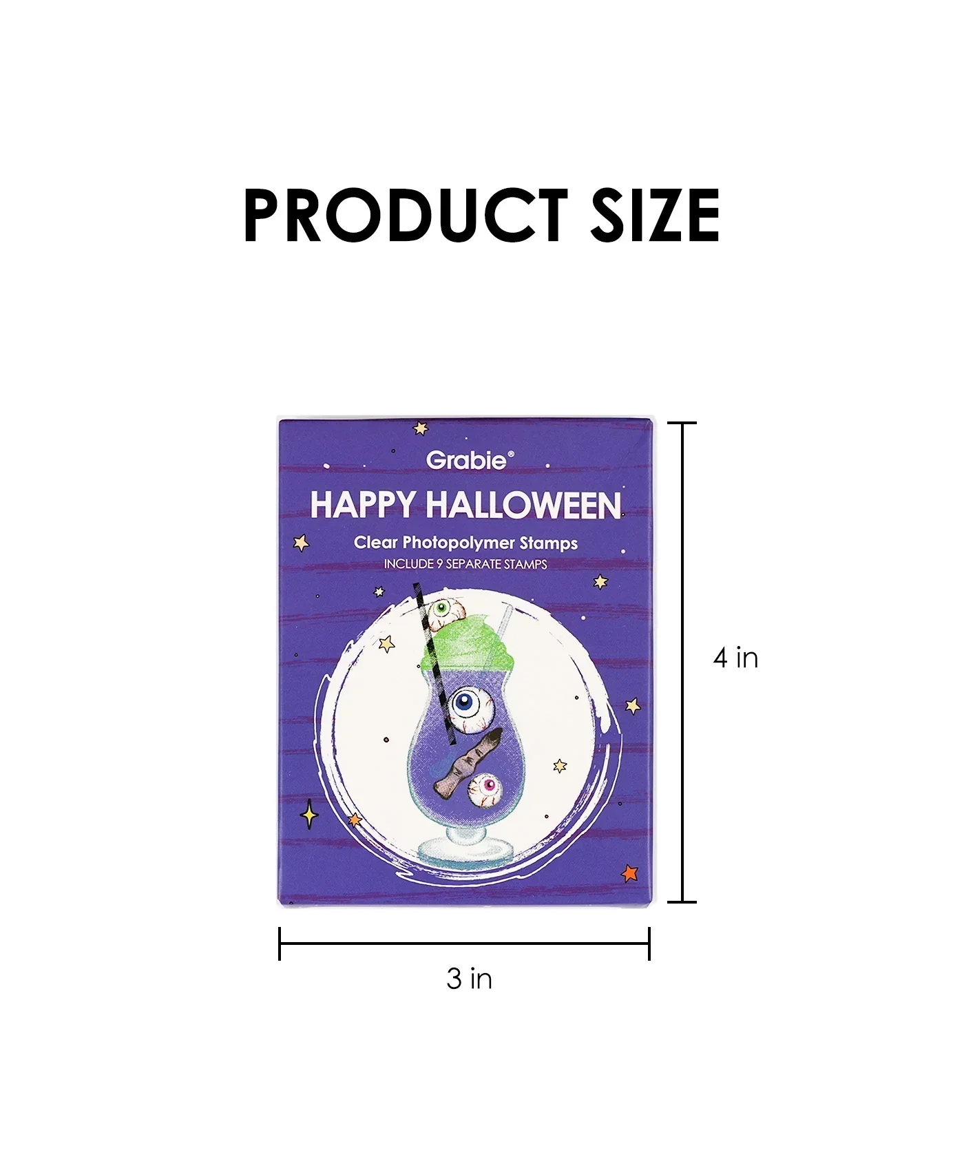 Happy Halloween Clear Photopolymer Stamps - Image 8