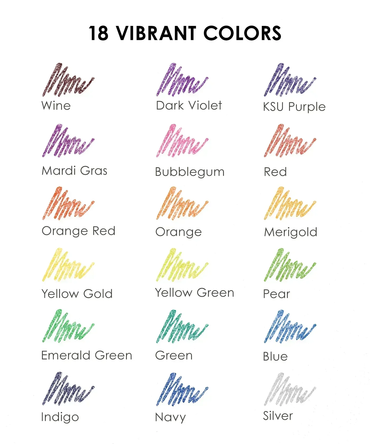 Glitter Gel Ink Pen Set - Image 8