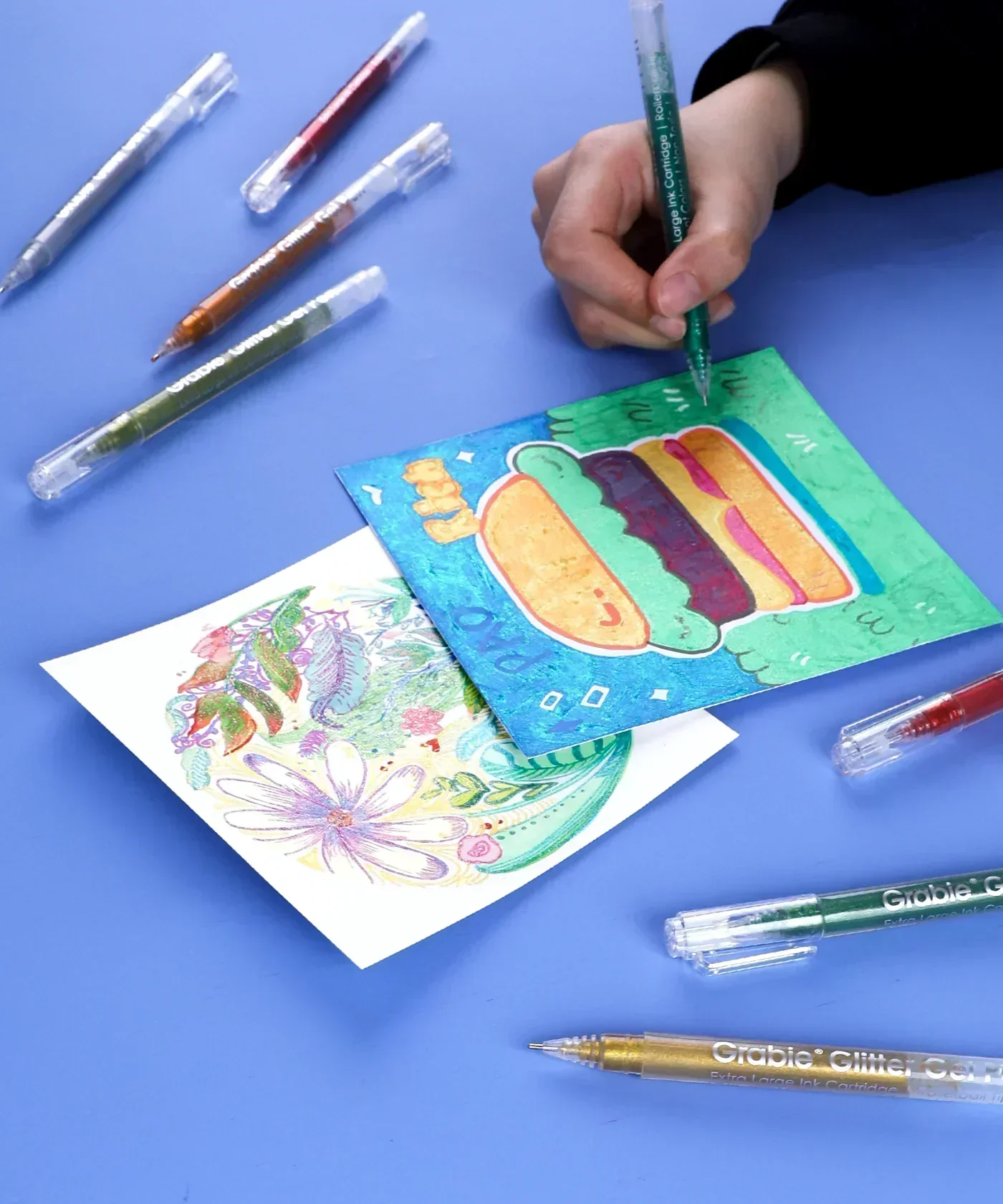 Glitter Gel Ink Pen Set - Image 7