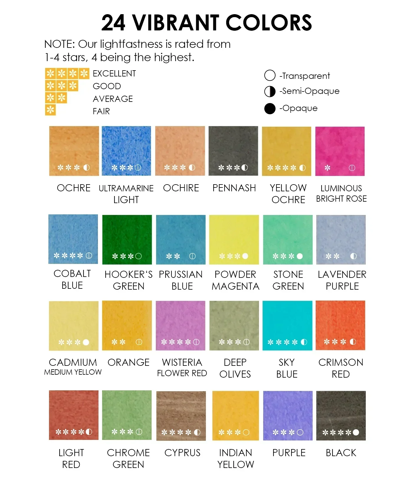 Jumbo Size Professional Watercolor Paint - Image 3