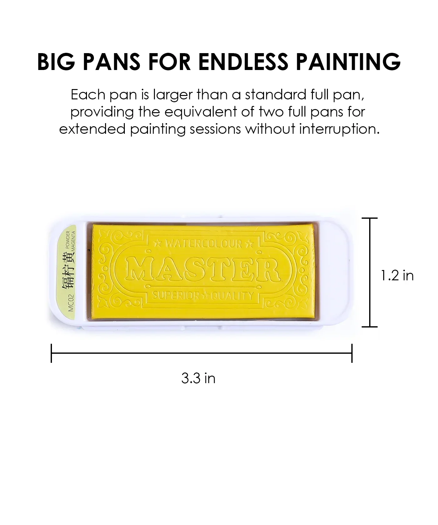 Jumbo Size Professional Watercolor Paint - Image 7