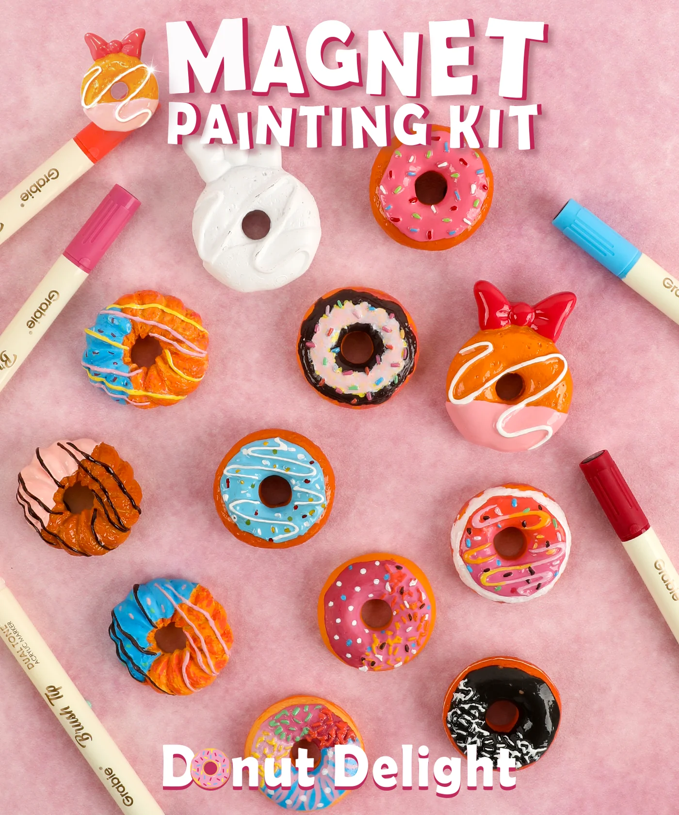 Magnet Painting Kit (DIY Refrigerator Magnet Kit) - Image 14