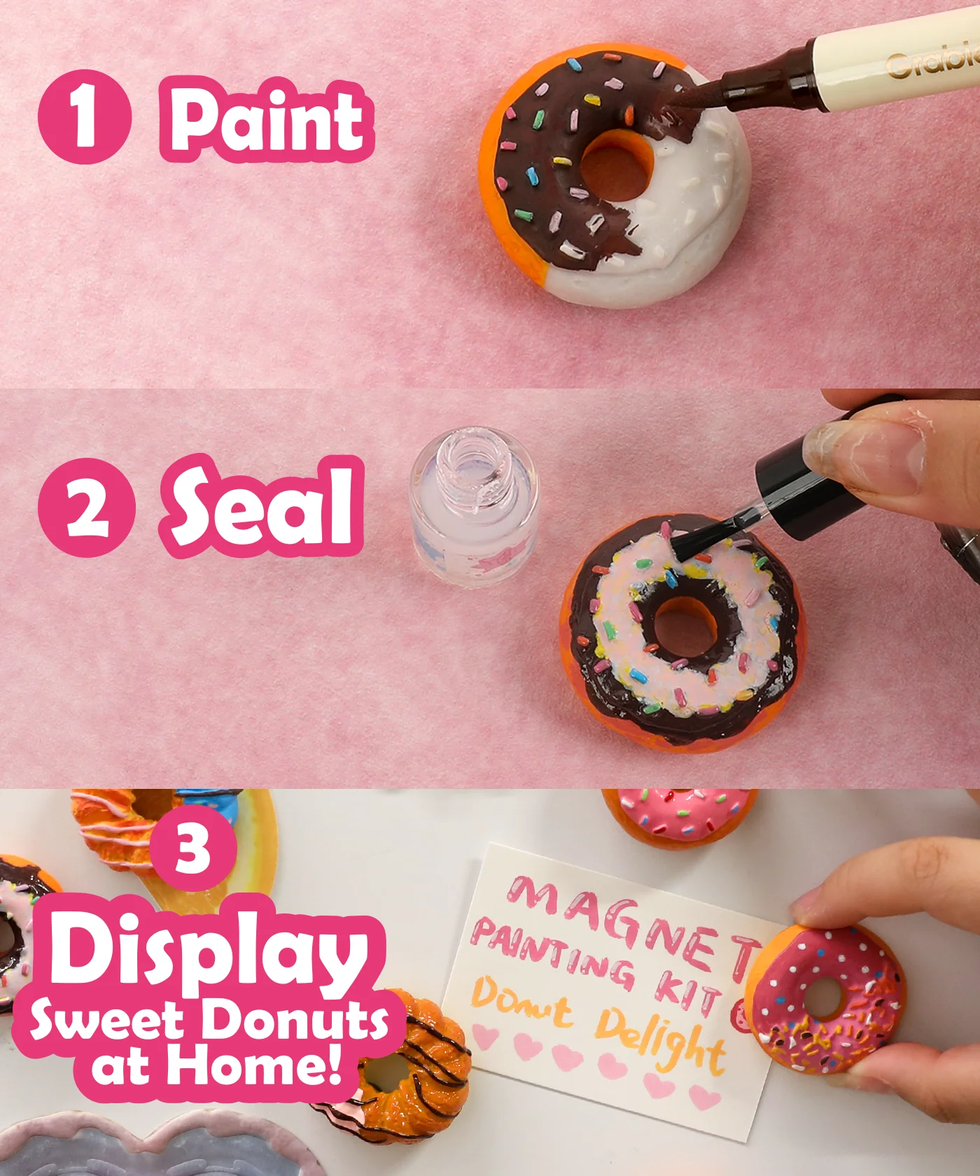 Magnet Painting Kit (DIY Refrigerator Magnet Kit) - Image 16
