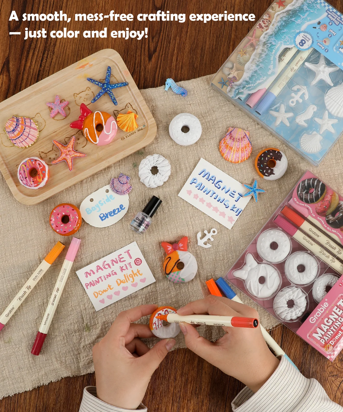 Magnet Painting Kit (DIY Refrigerator Magnet Kit) - Image 17
