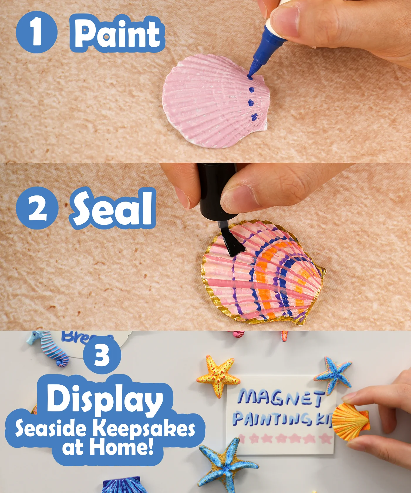 Magnet Painting Kit (DIY Refrigerator Magnet Kit) - Image 25