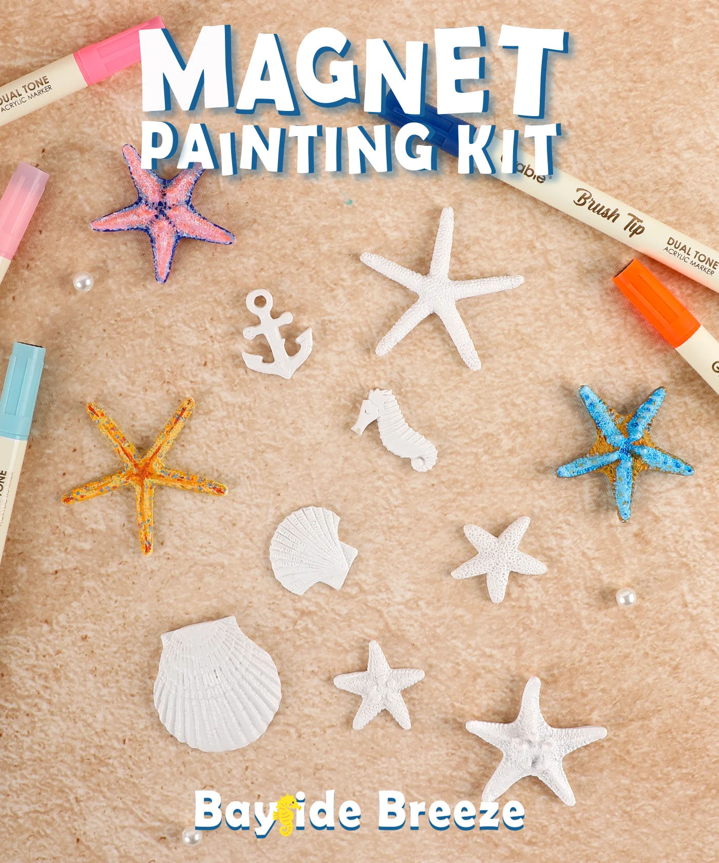 Magnet Painting Kit (DIY Refrigerator Magnet Kit) - Image 3