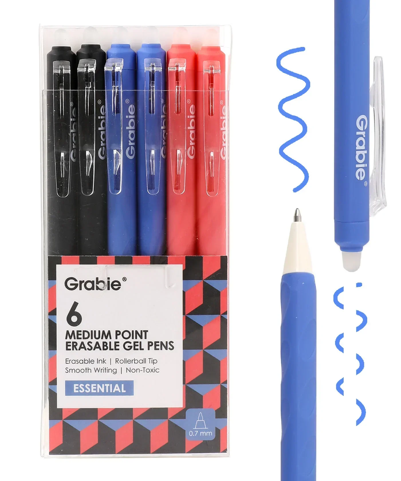 Medium Point Erasable Gel Pen Set - Image 14