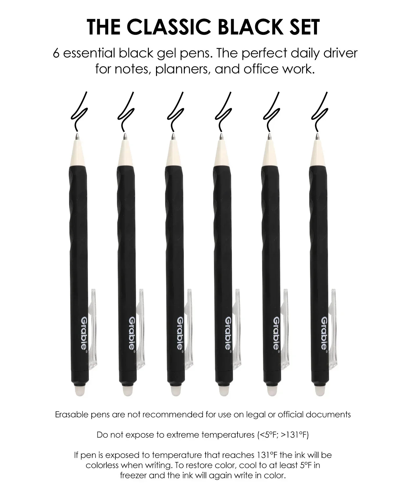 Medium Point Erasable Gel Pen Set - Image 17