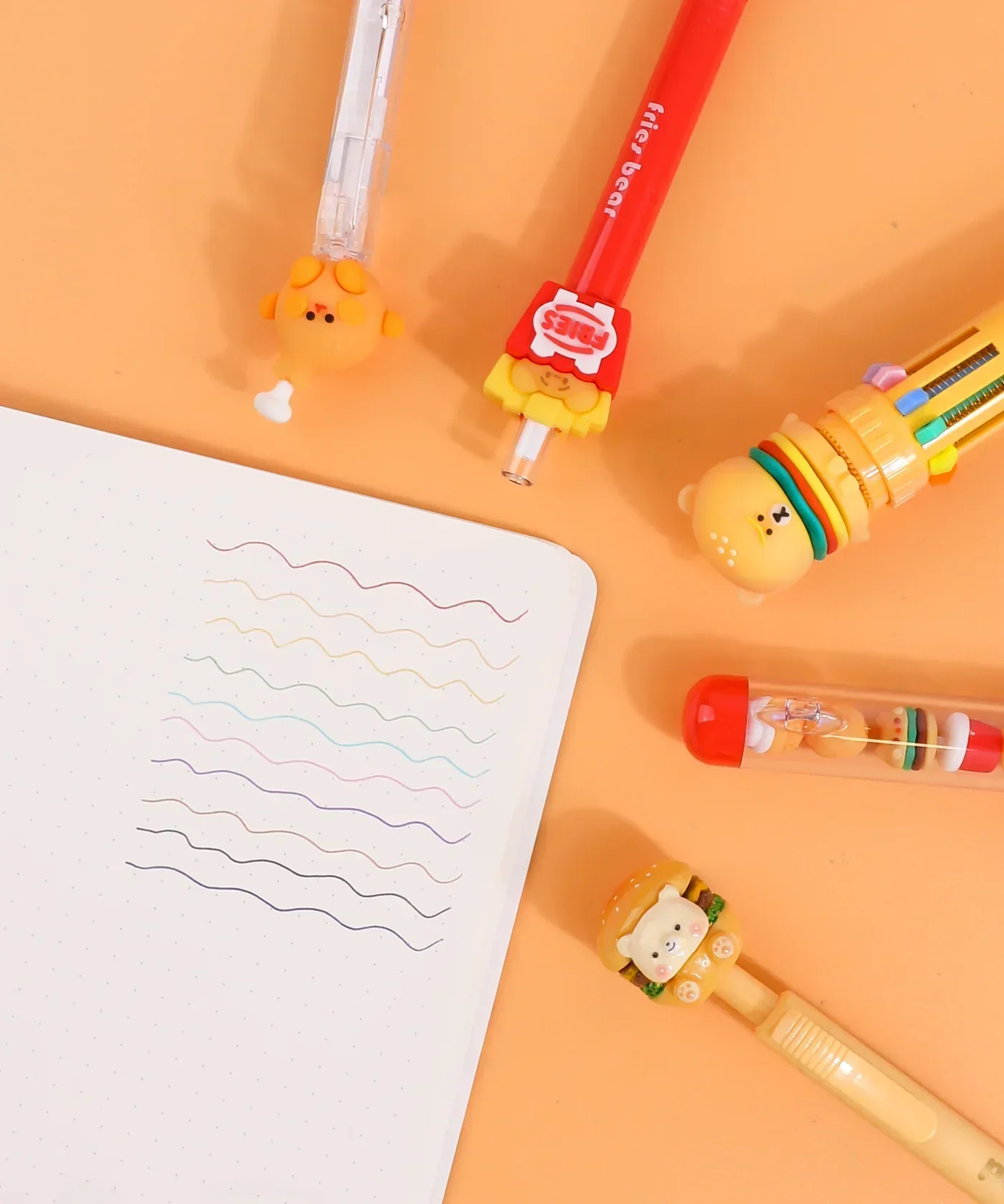 Mouthwatering Foodie Stationery Set Of 9 - Image 5