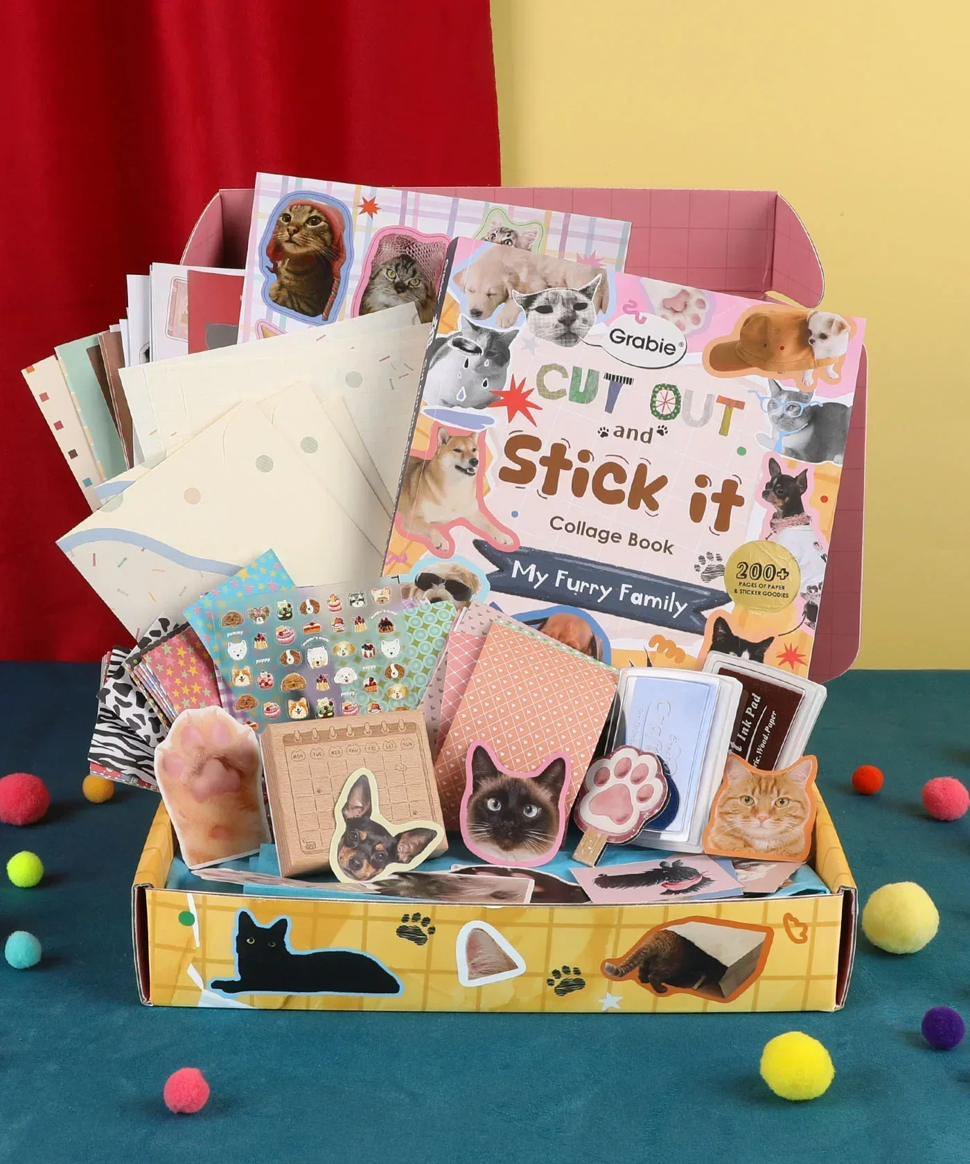 My Furry Family-Themed Grabie Scrapbook Club Box