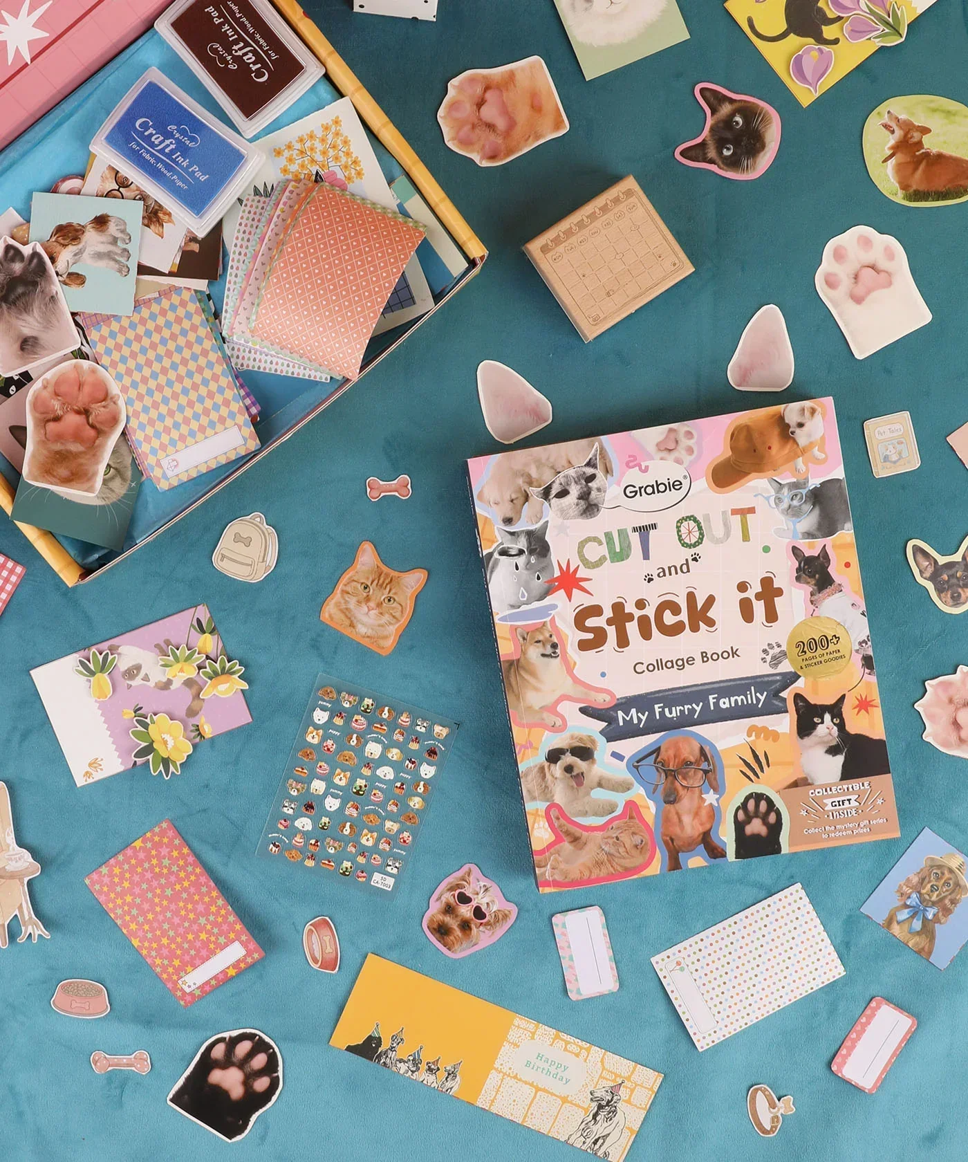 My Furry Family-Themed Grabie Scrapbook Club Box - Image 4