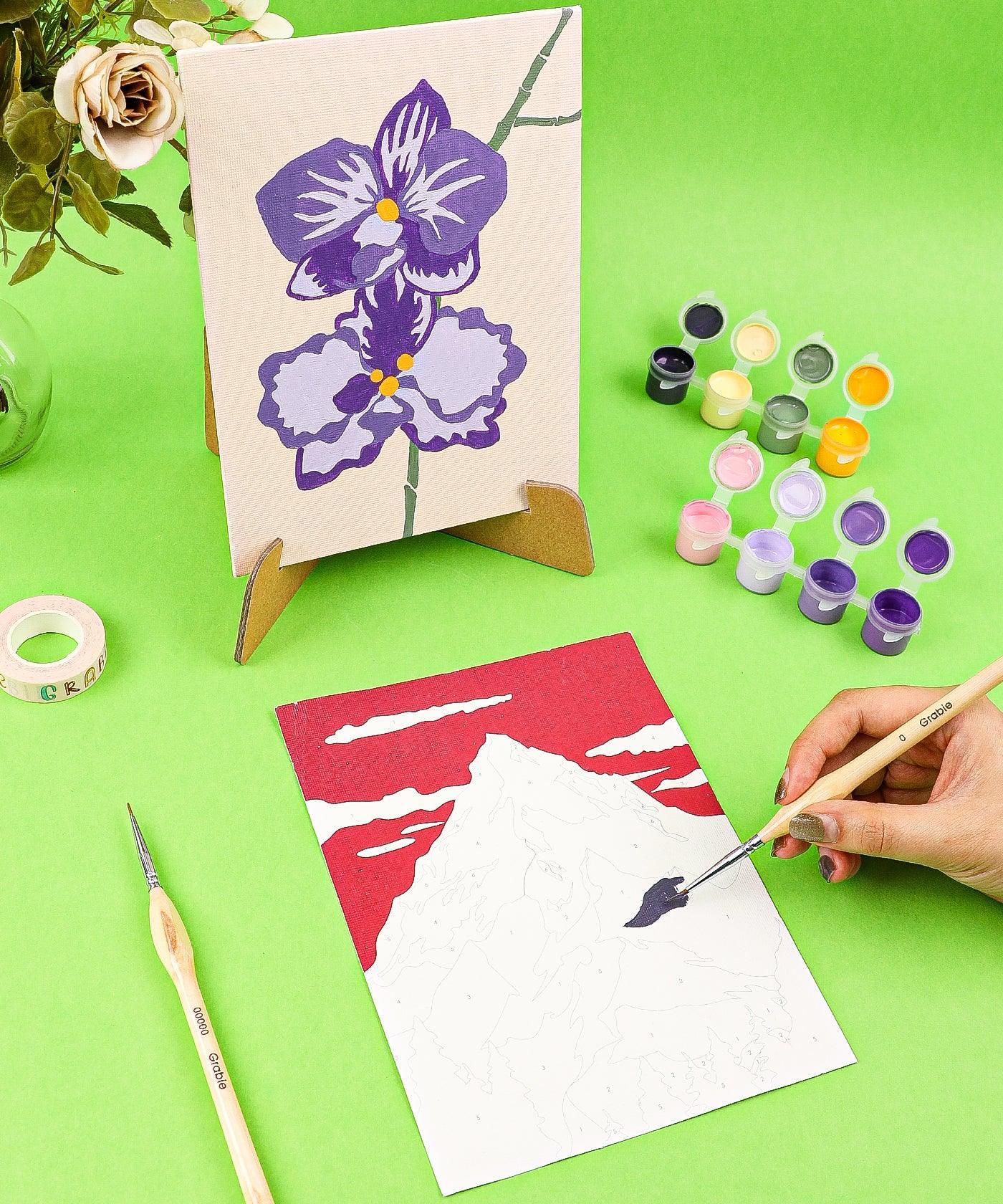 Paint-by-Number Nature Series Kit - 2 Designs - Image 6