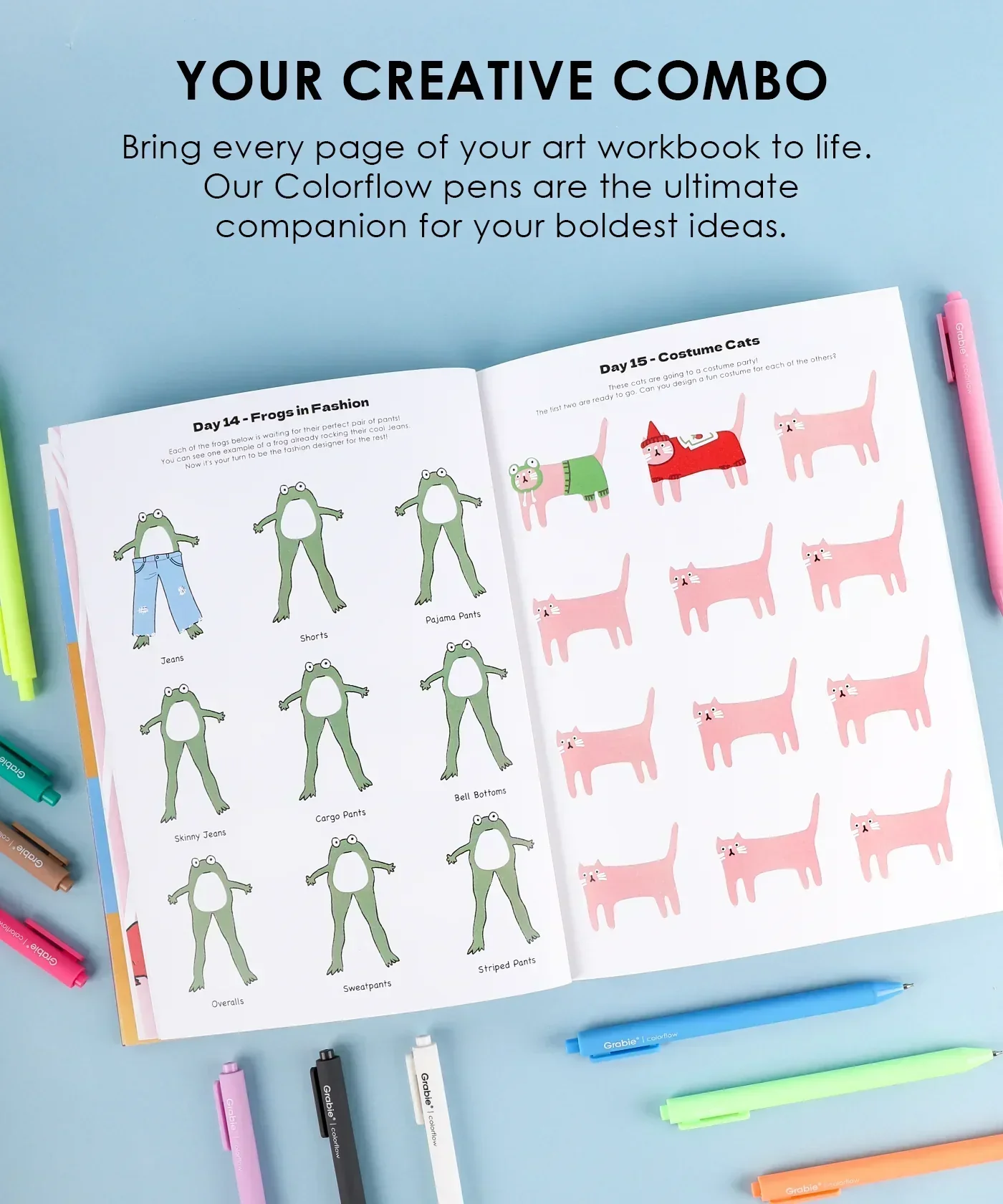 What To Draw: 30-Day Pet Drawing Kit - Image 9
