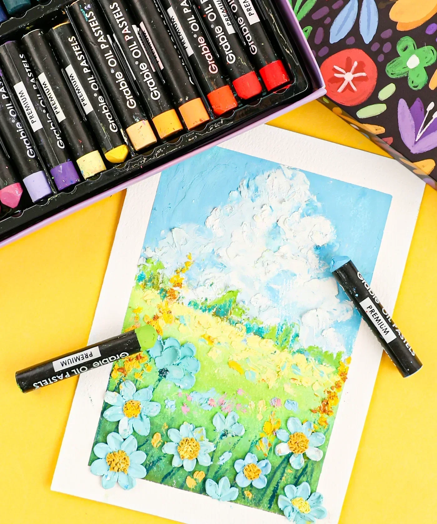 18 Colors Premium Oil Pastel Set - Image 4