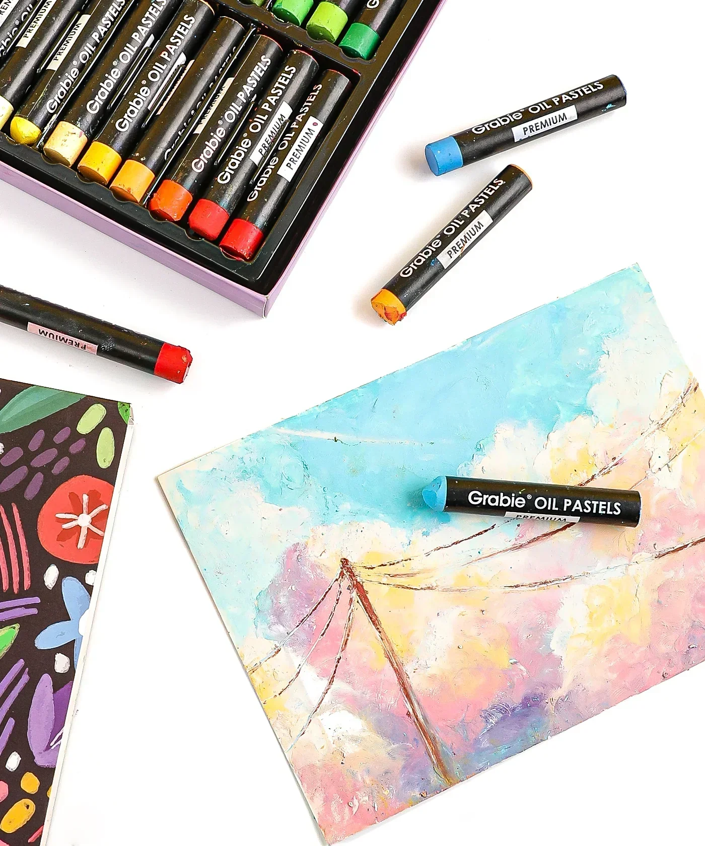 18 Colors Premium Oil Pastel Set - Image 7