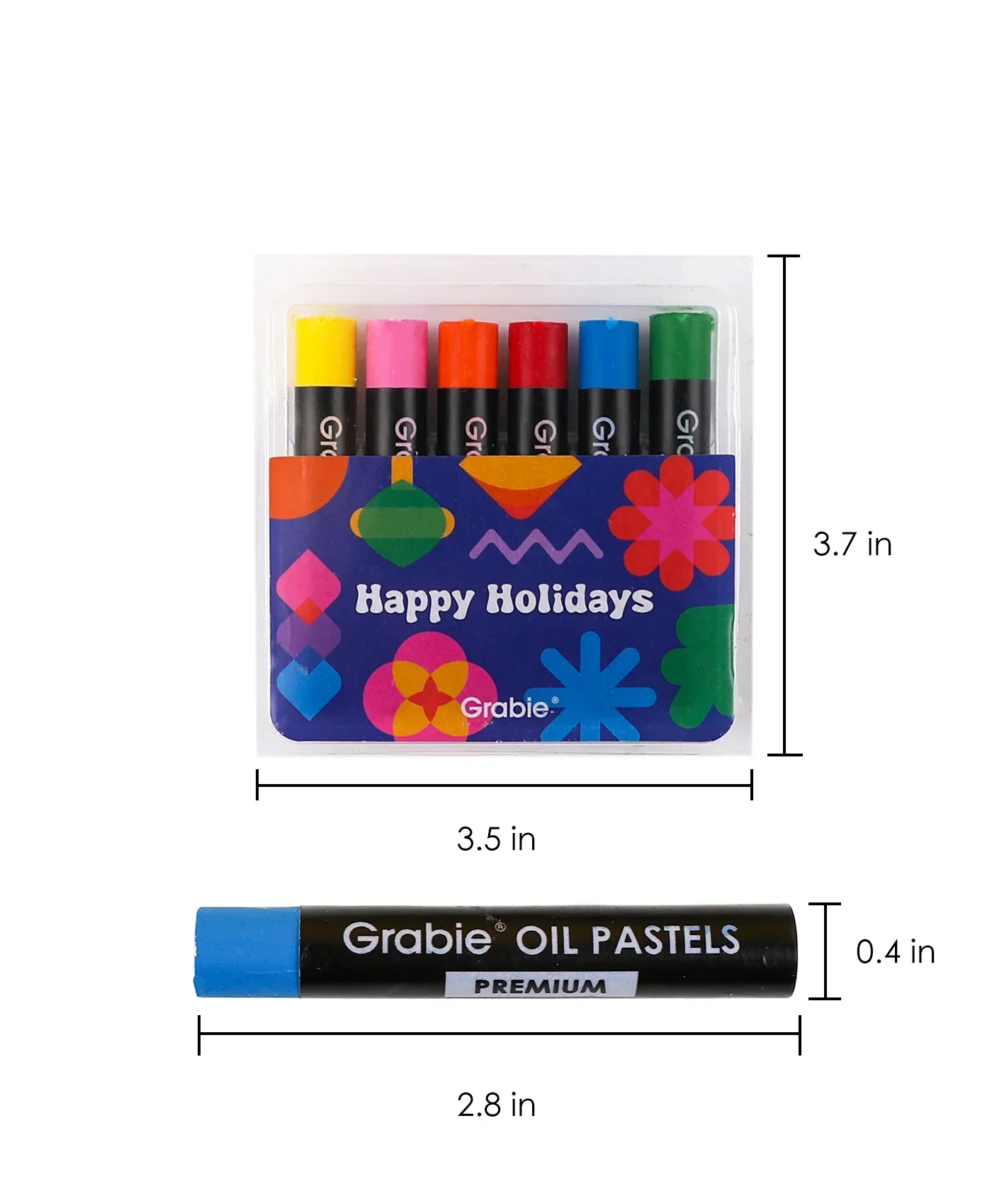 Premium Oil Pastel Set Of 6 - Image 3