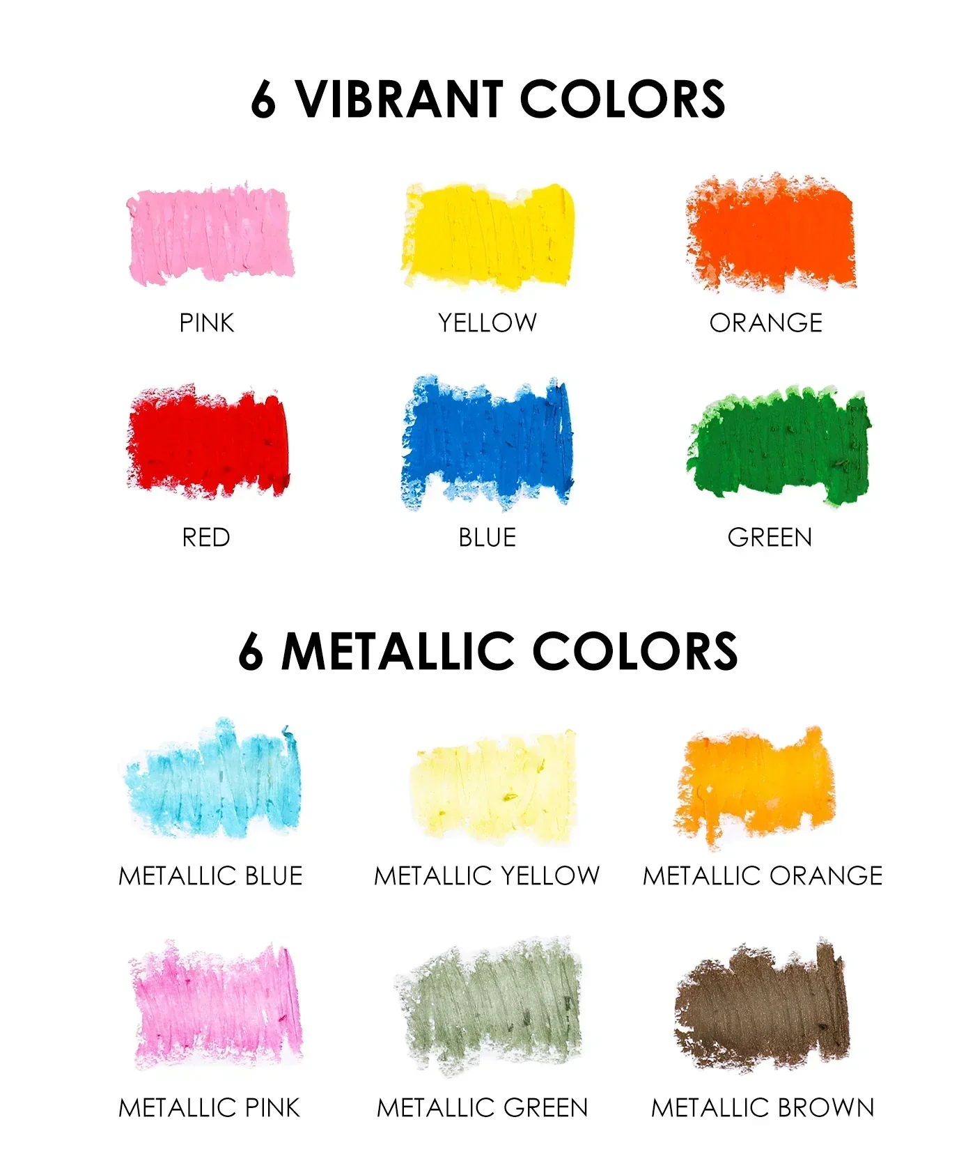 Premium Oil Pastel Set Of 6 - Image 4