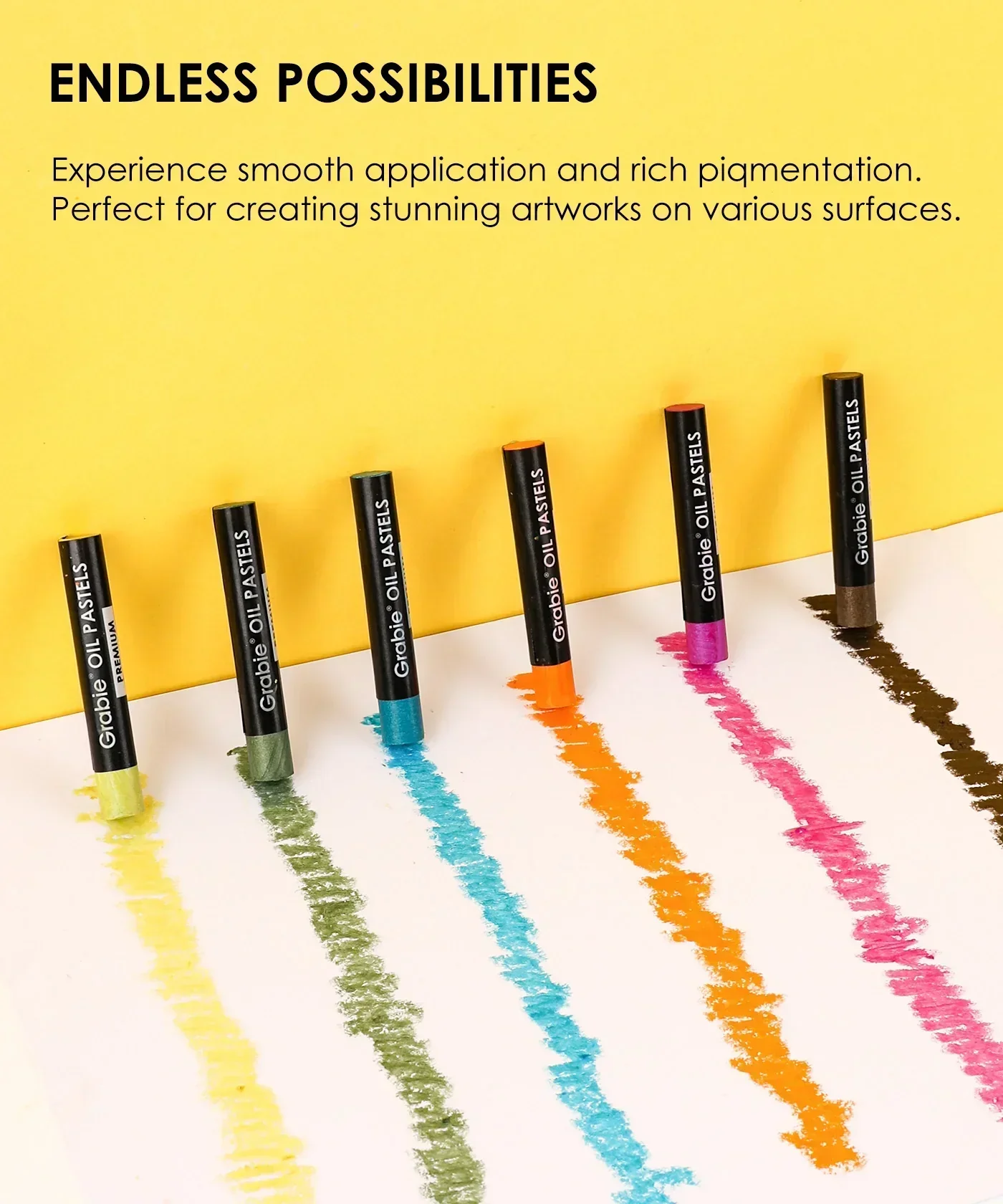 Premium Oil Pastel Set Of 6 - Image 6