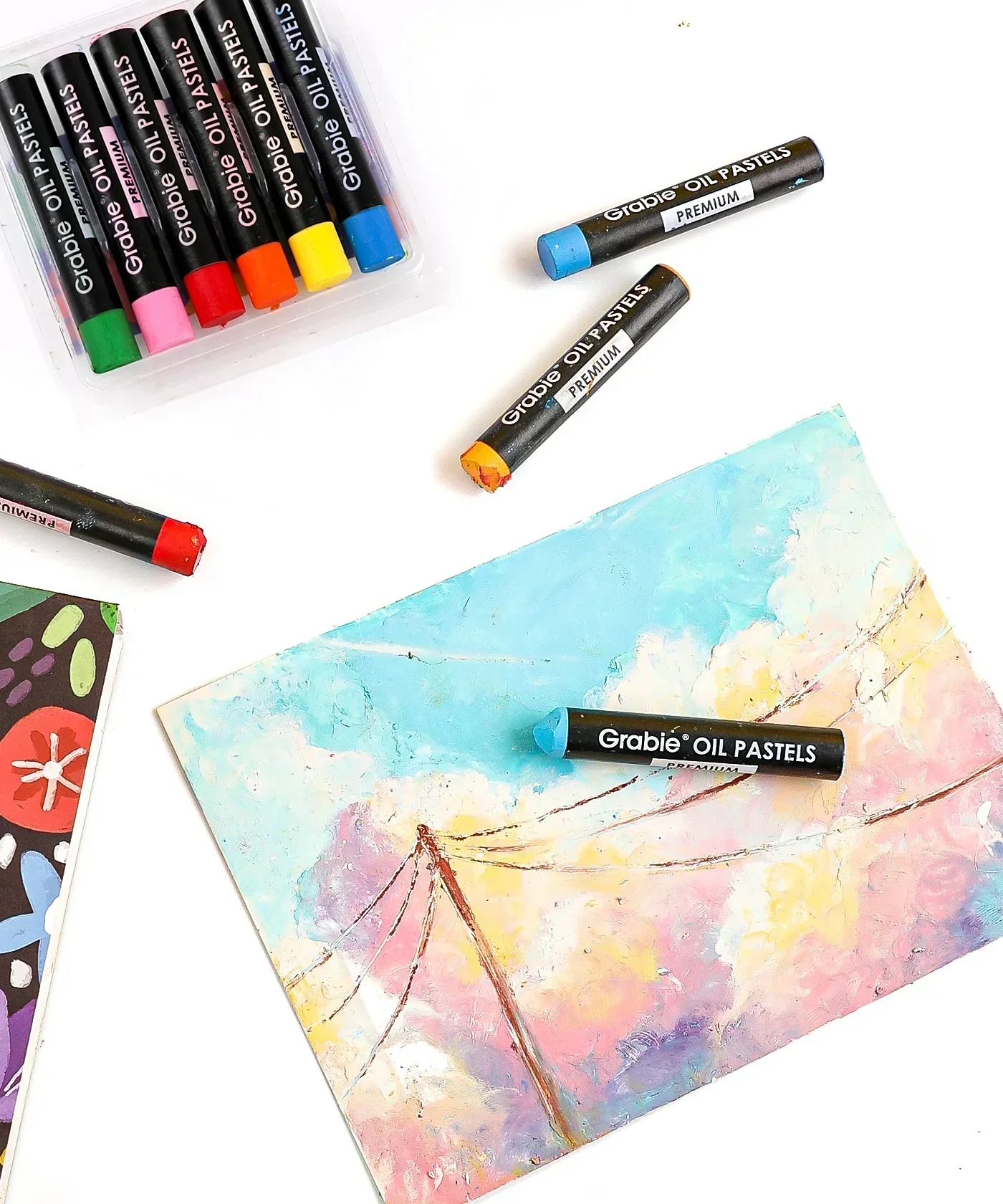 Premium Oil Pastel Set Of 6 - Image 7