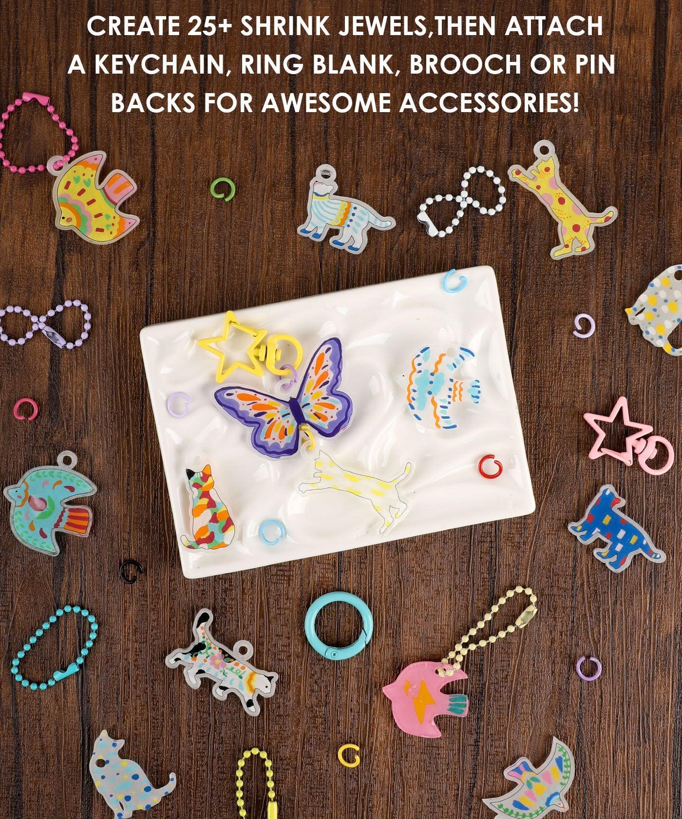 Shrink to Sparkles Craft Kit (DIY Shrinky Dinks Set) - Image 16