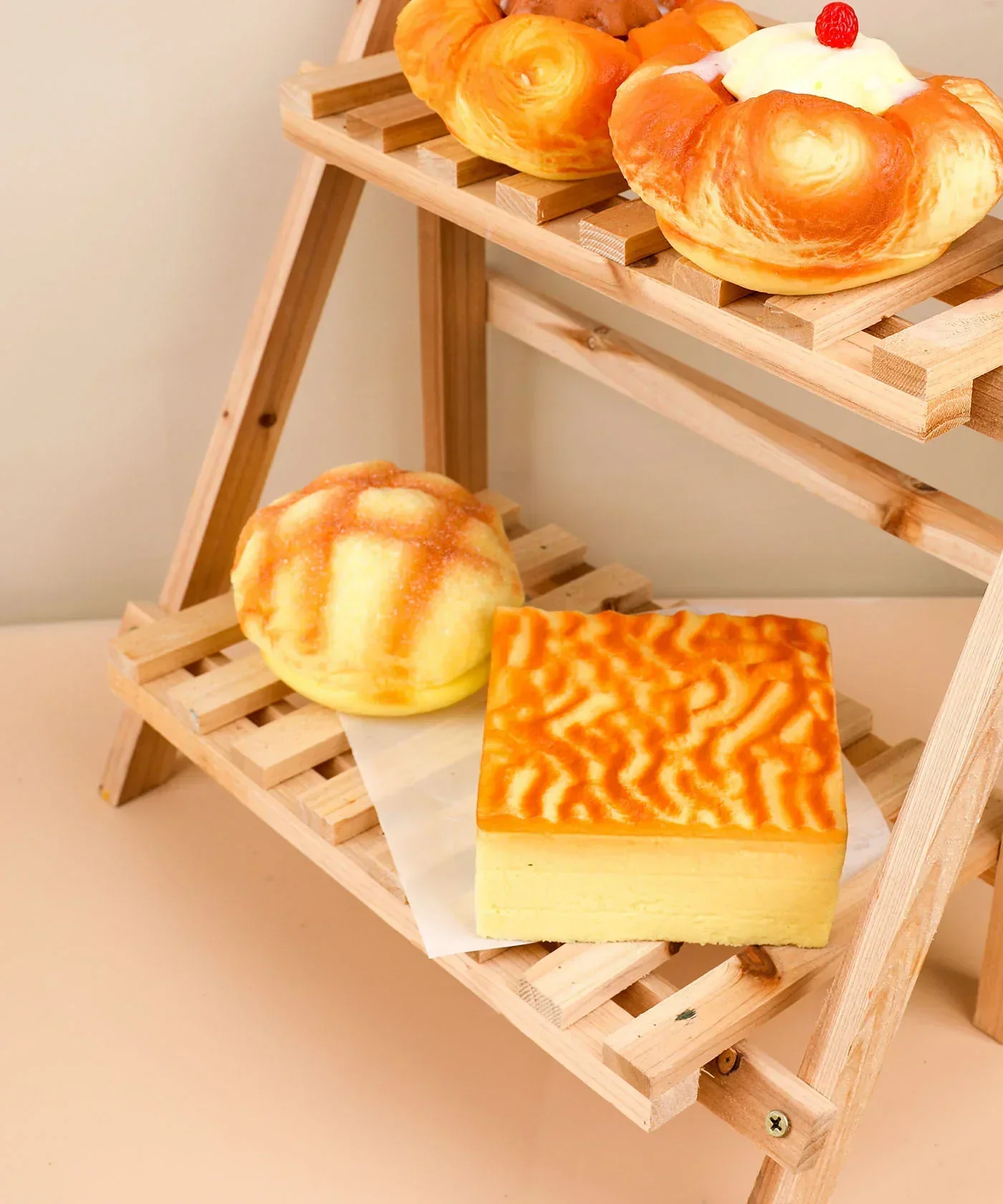 Feel-Good Stress Relief Foam Squishy - Tiger Skin Cake - Image 6