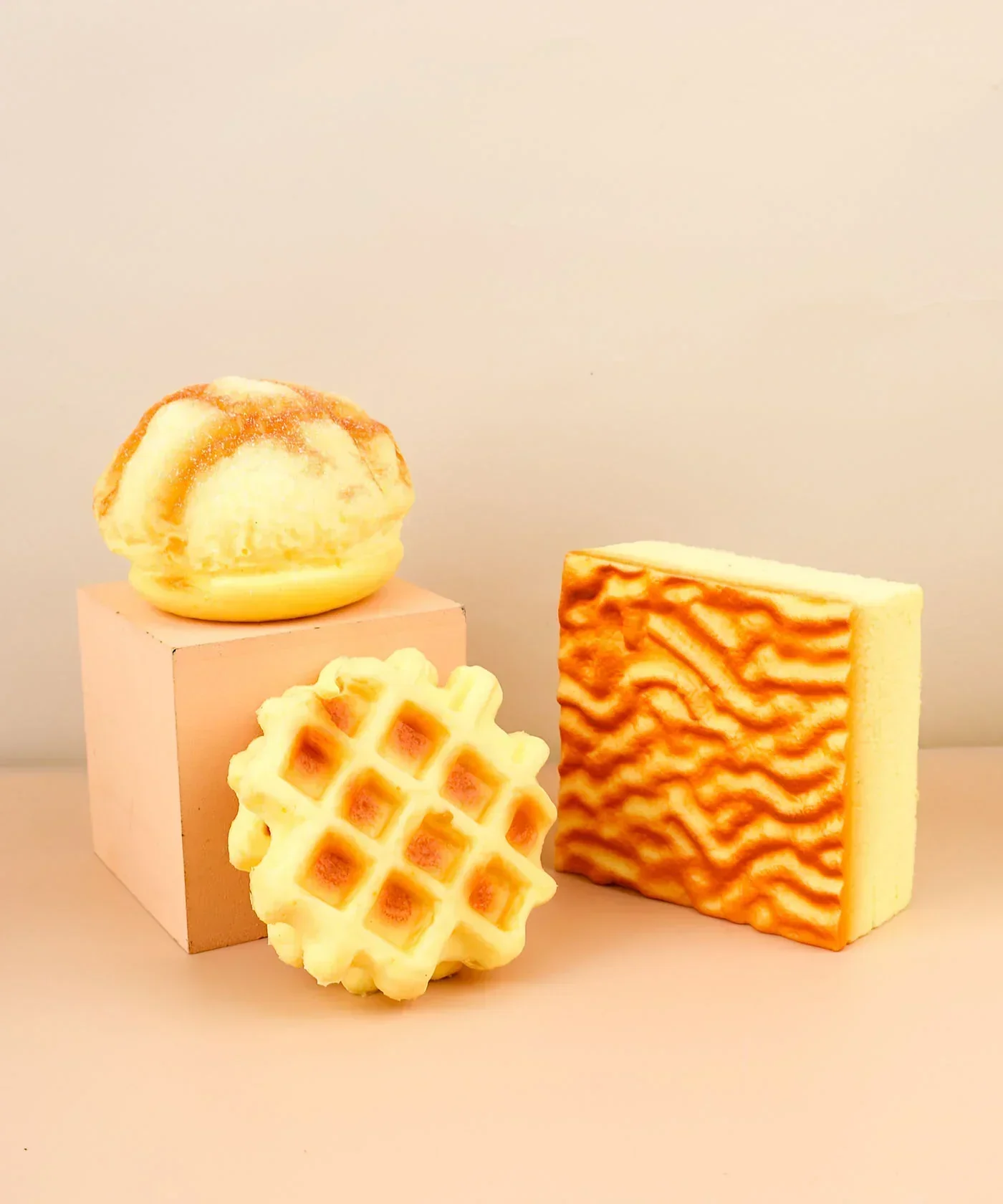 Feel-Good Stress Relief Foam Squishy - Tiger Skin Cake - Image 8