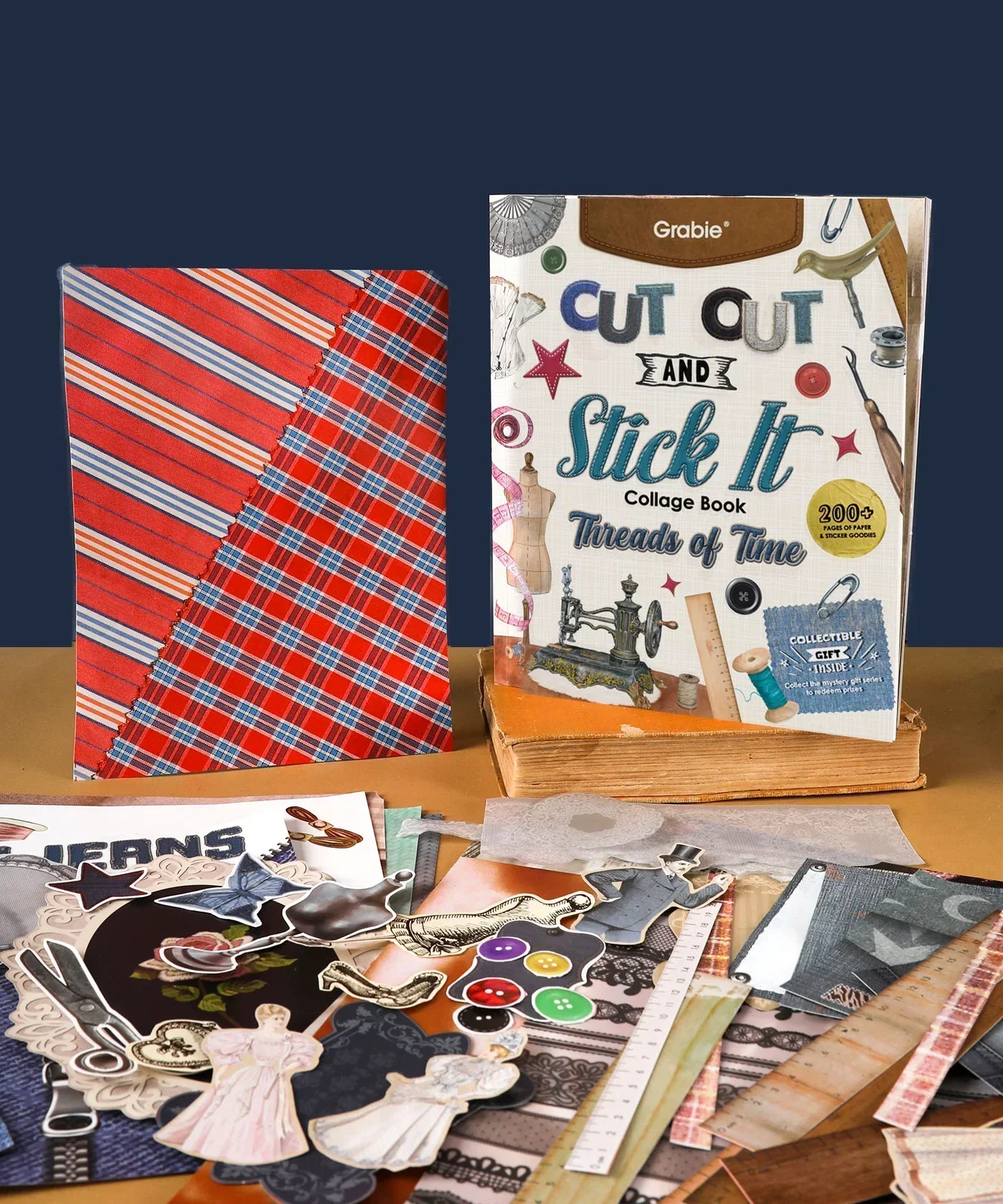 Threads Of Time-Themed Grabie Scrapbook Club Box - Image 11