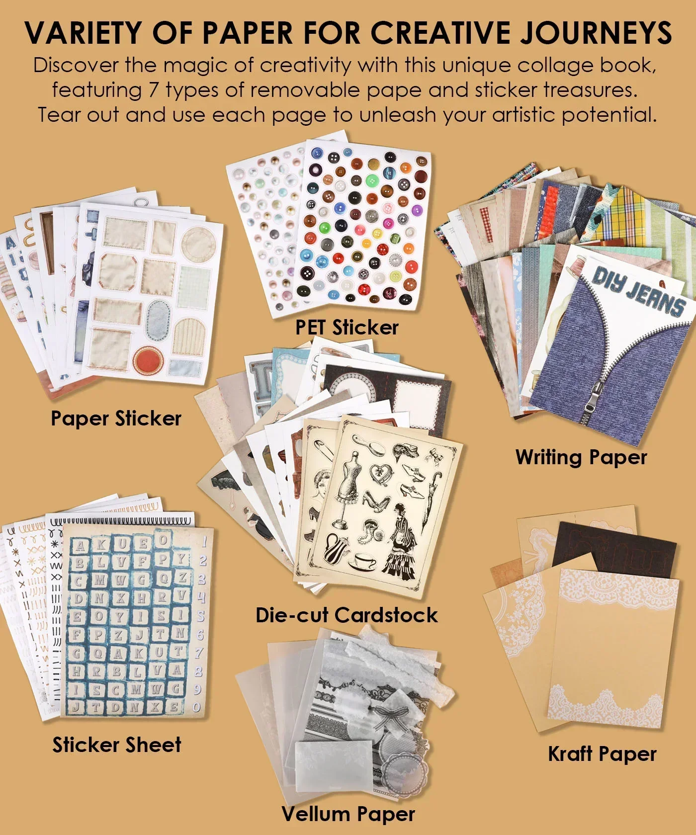 Threads Of Time-Themed Grabie Scrapbook Club Box - Image 5
