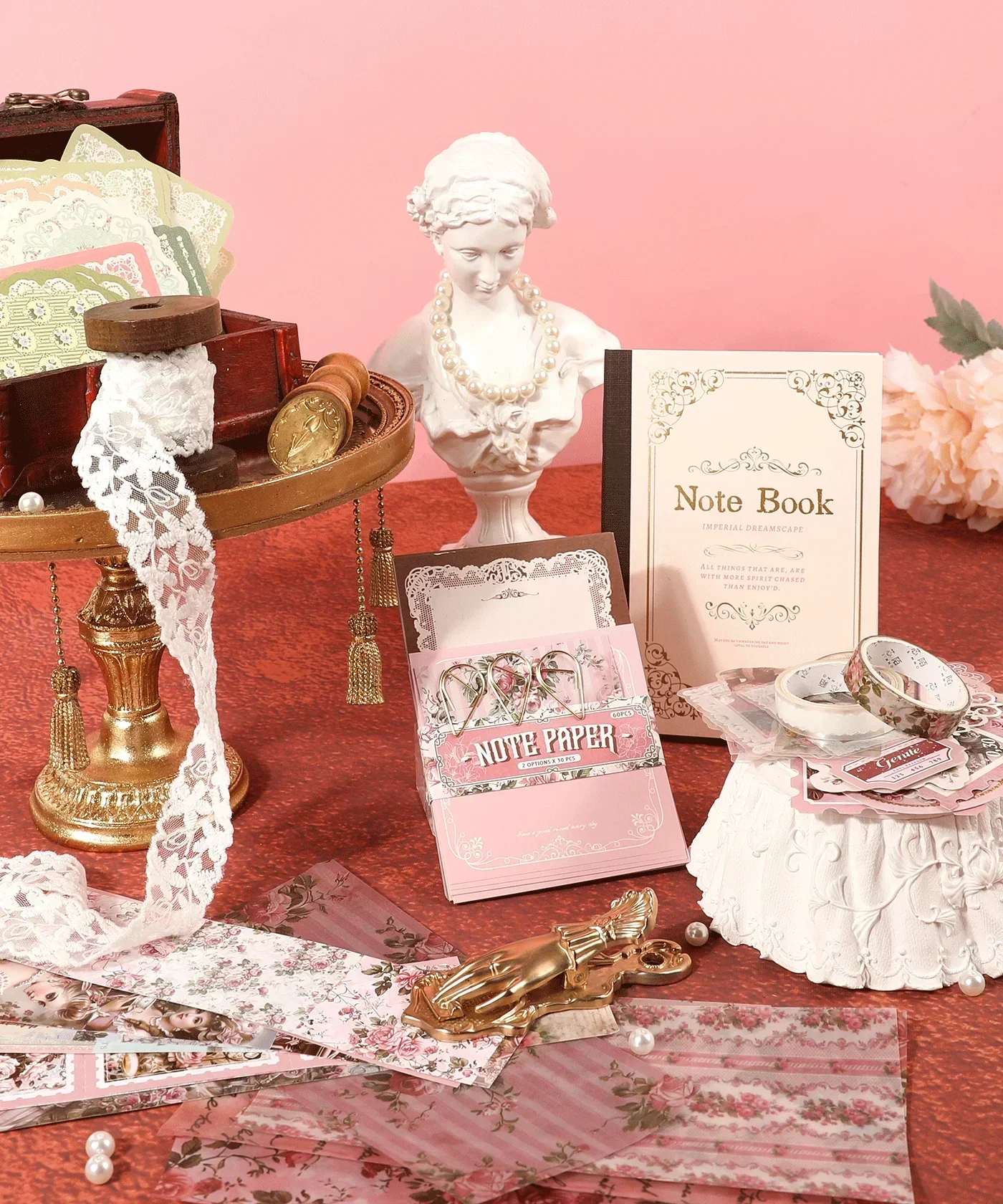 Vintage Reverie-Themed Grabie Scrapbook Club Box - Image 5