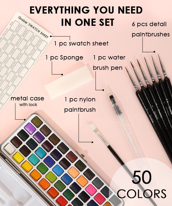 Watercolor Coloring Bookmarks With Watercolor Set - Image 12