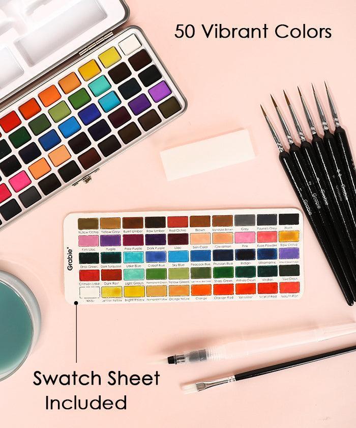 Watercolor Coloring Bookmarks With Watercolor Set - Image 13