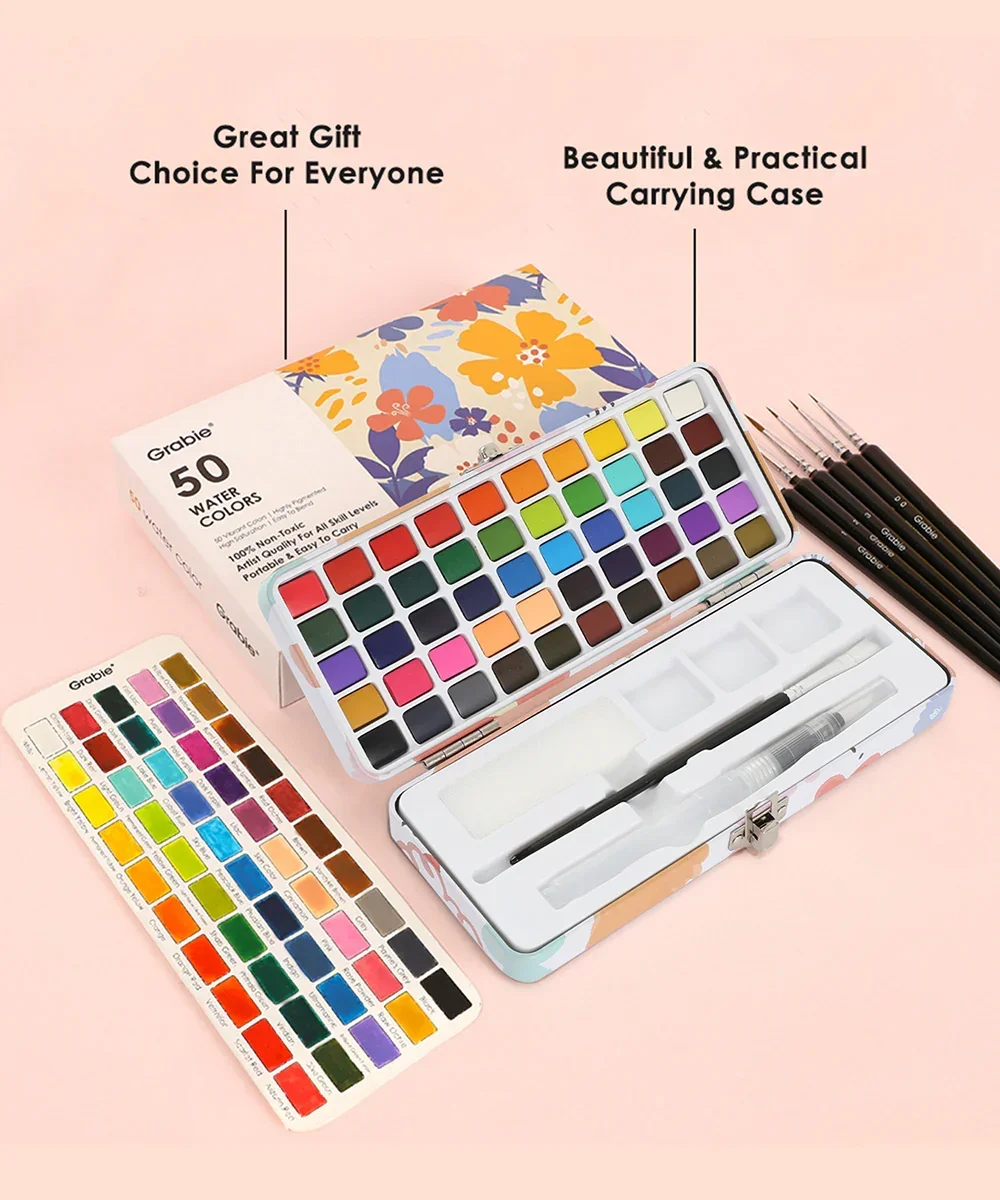 Watercolor Coloring Bookmarks With Watercolor Set - Image 14