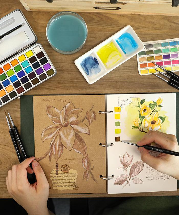Watercolor Coloring Bookmarks With Watercolor Set - Image 15